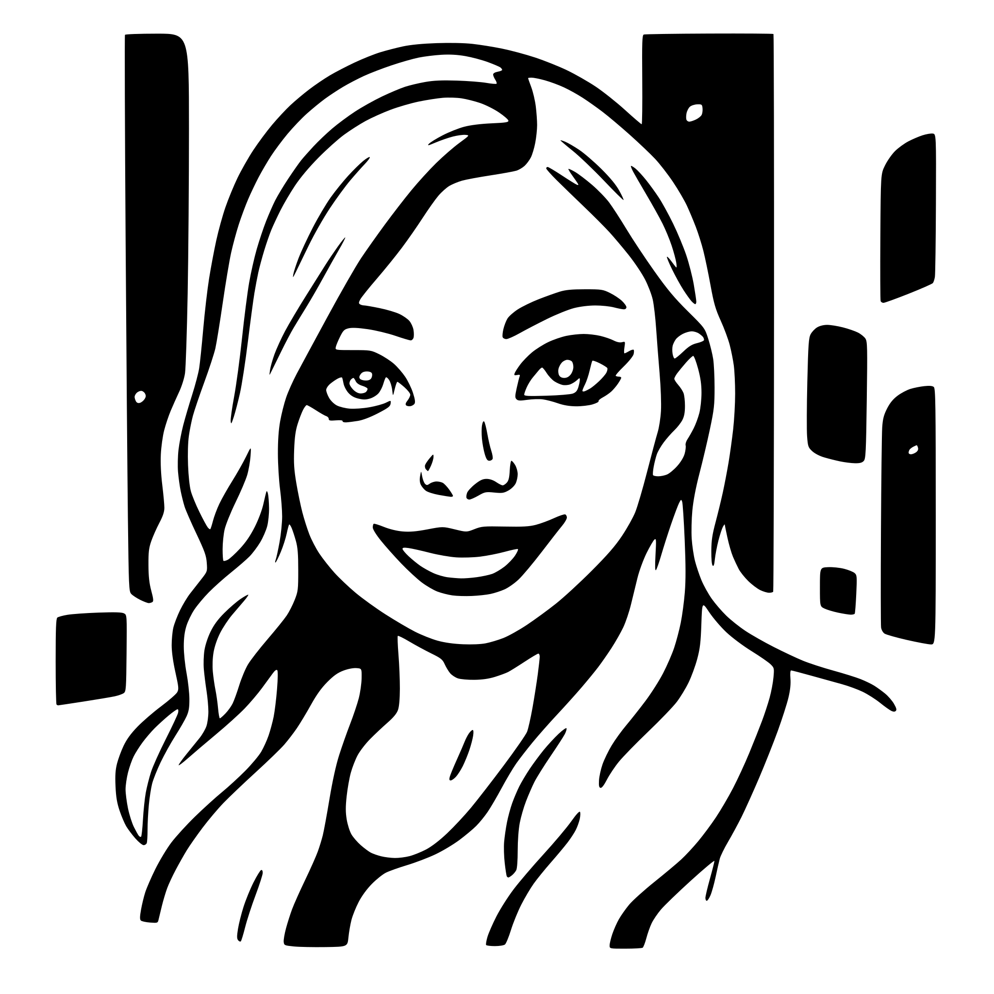 AI-generated SVG of a saying goodbye