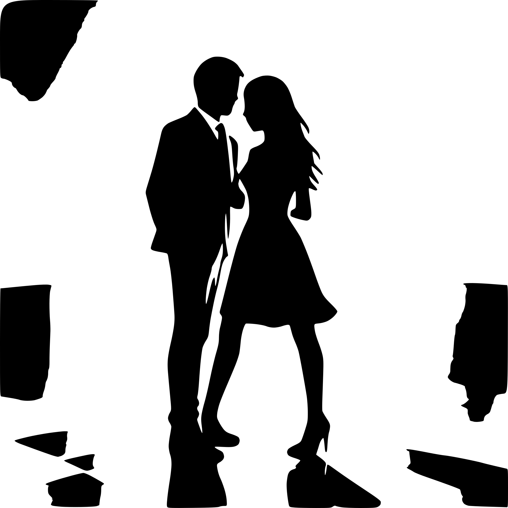 AI-generated SVG of a couple in love