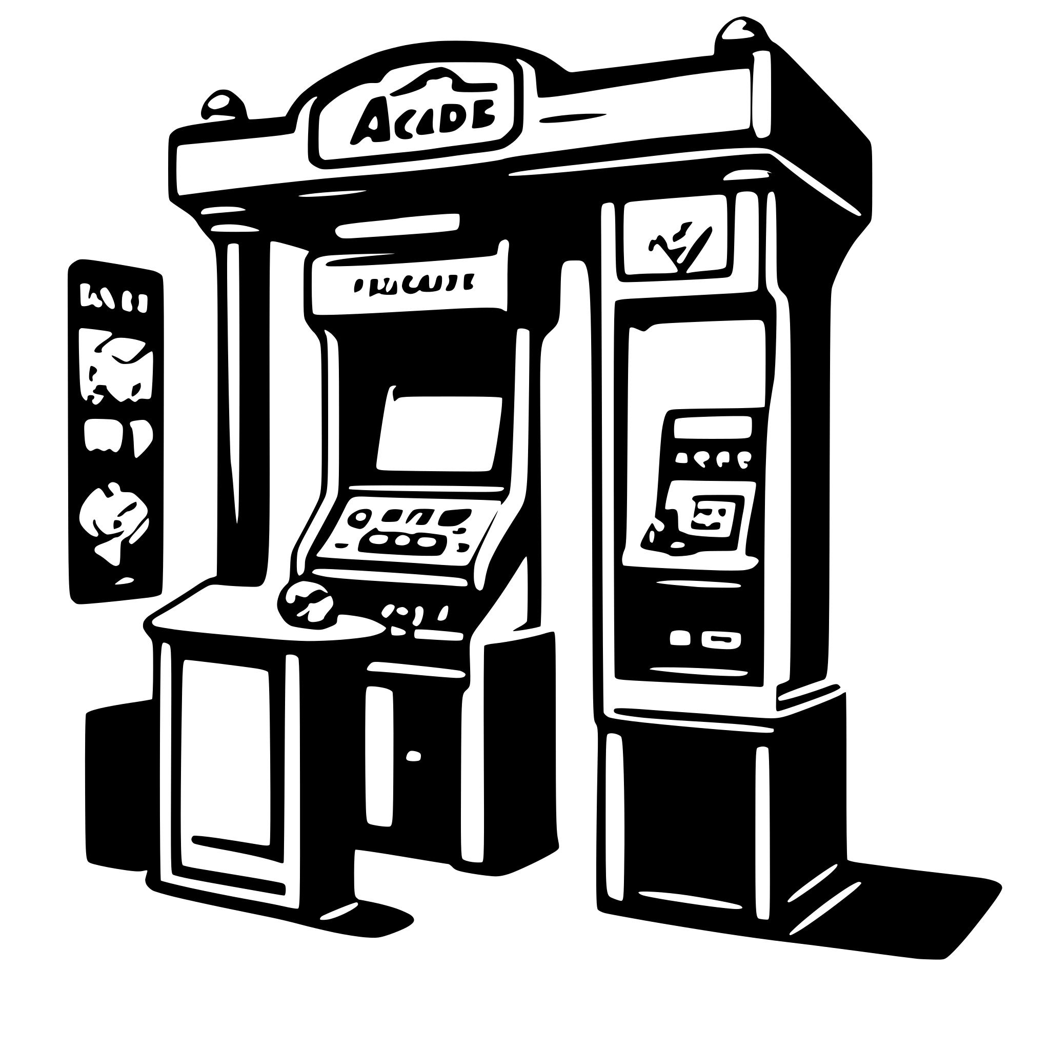 AI-generated SVG of 'Arcade'