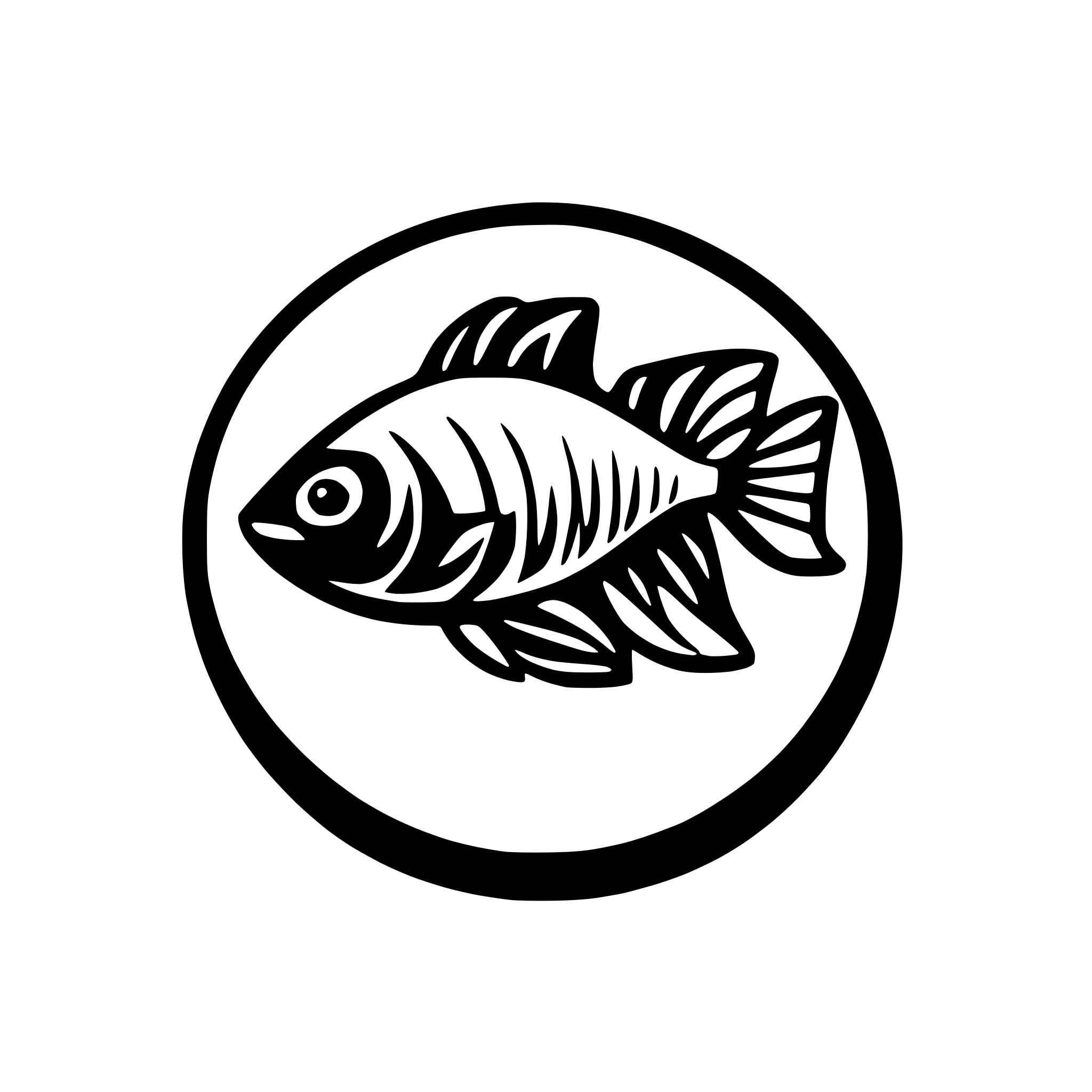 AI-generated SVG of a betta fish