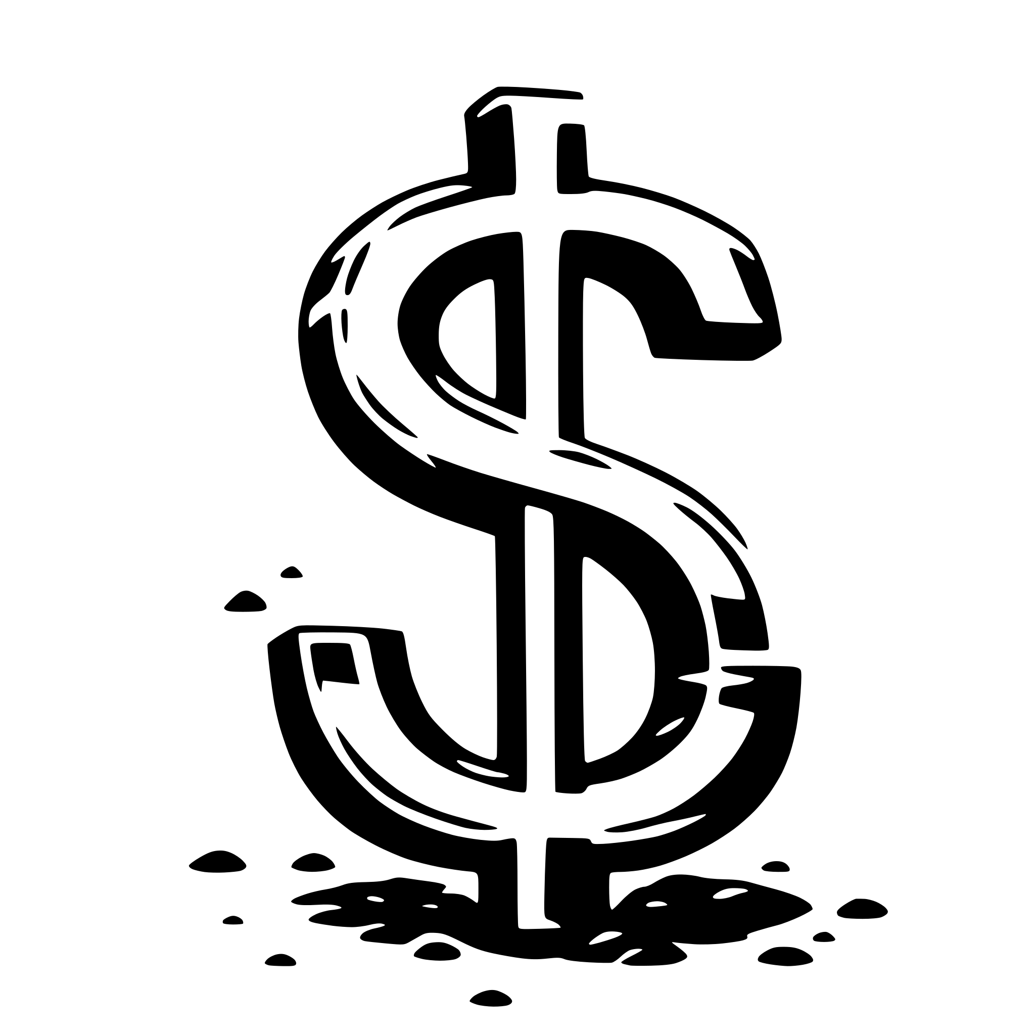 AI-generated SVG of 'DOLLAR SIGN more childish'