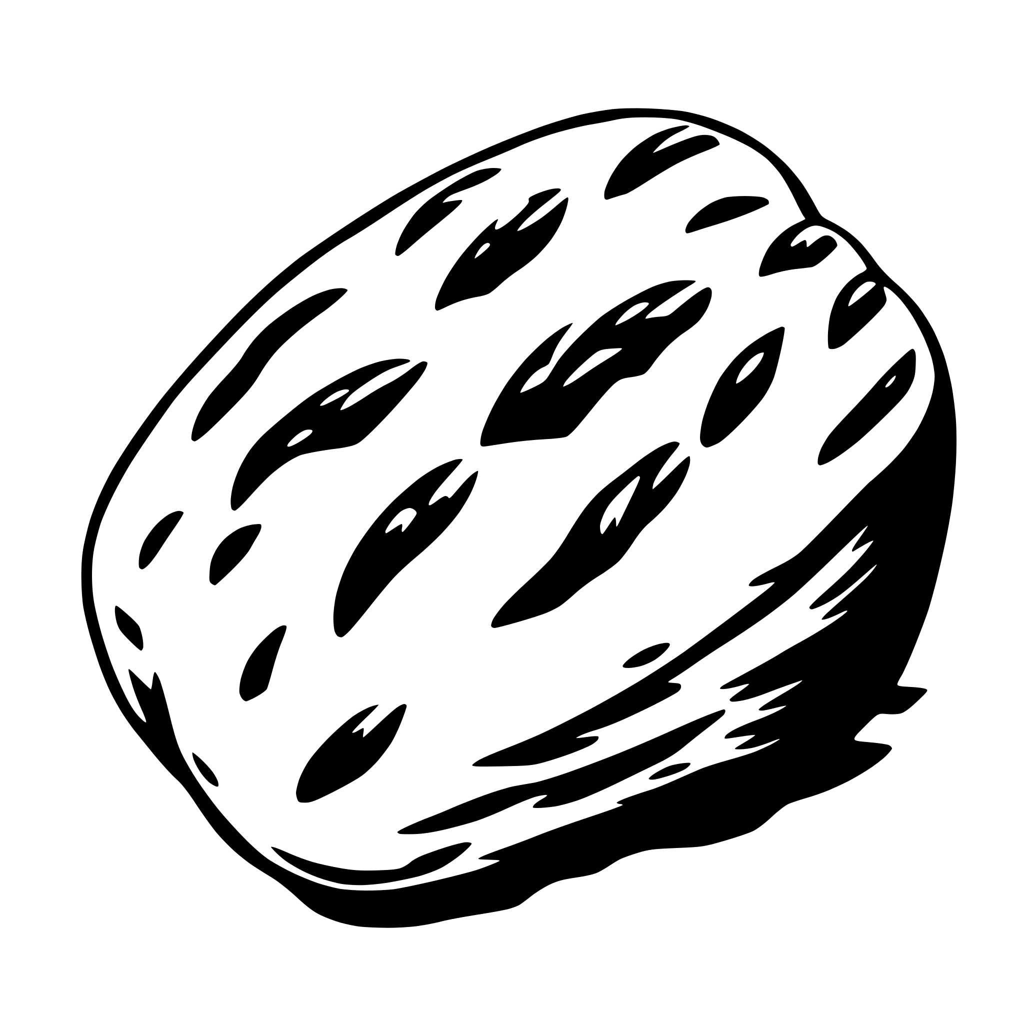 AI-generated SVG of a sour dough