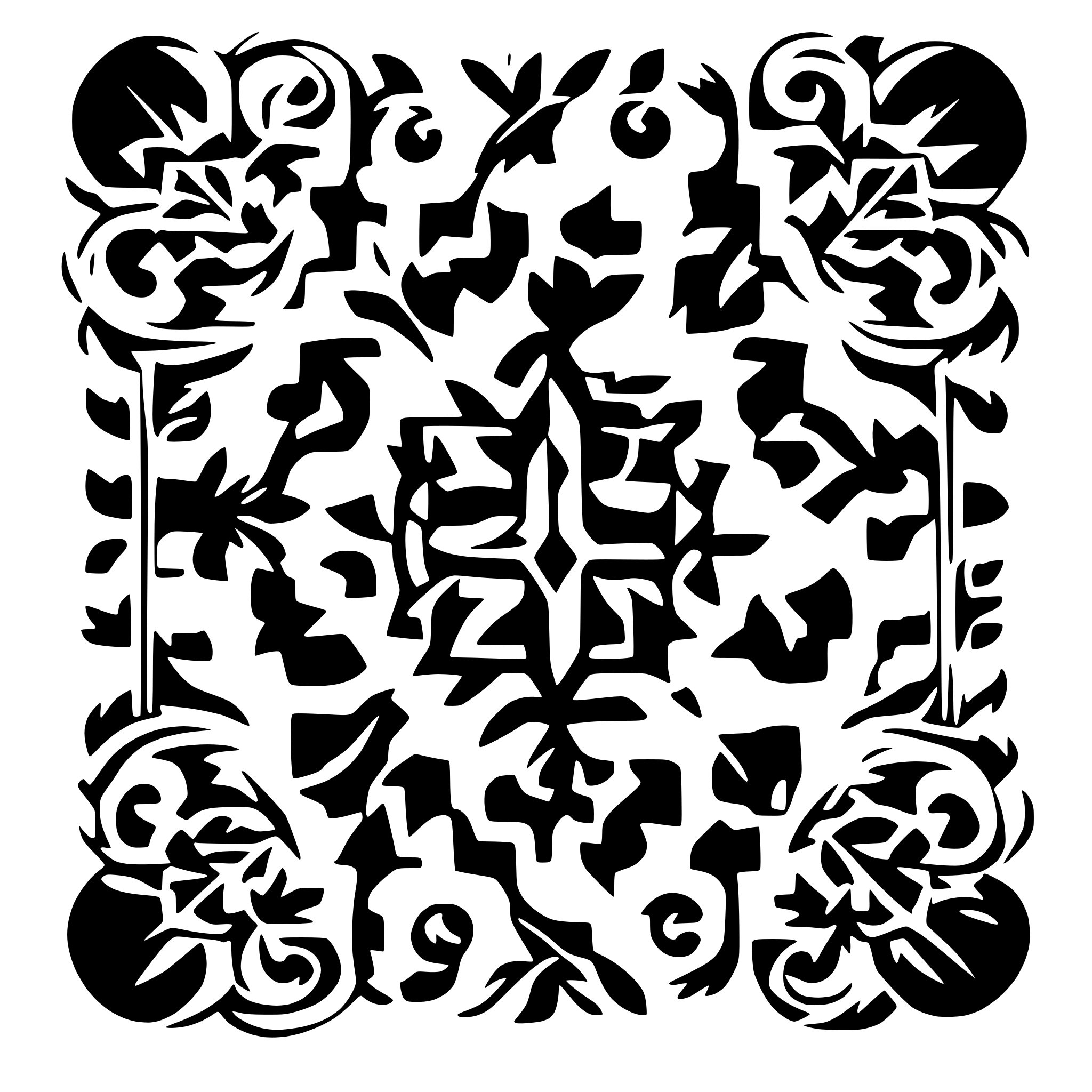 AI-generated SVG of a pattern