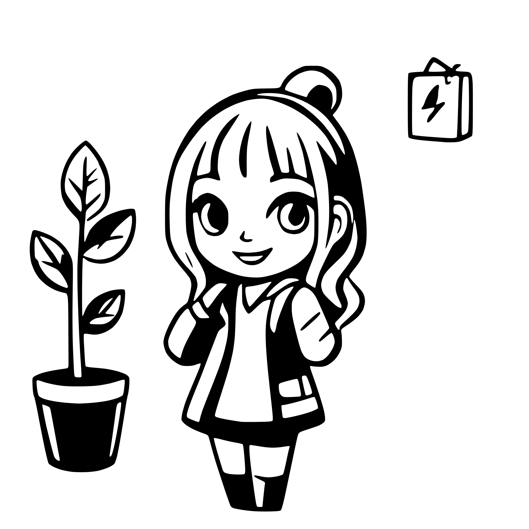 AI-generated SVG of a home icon