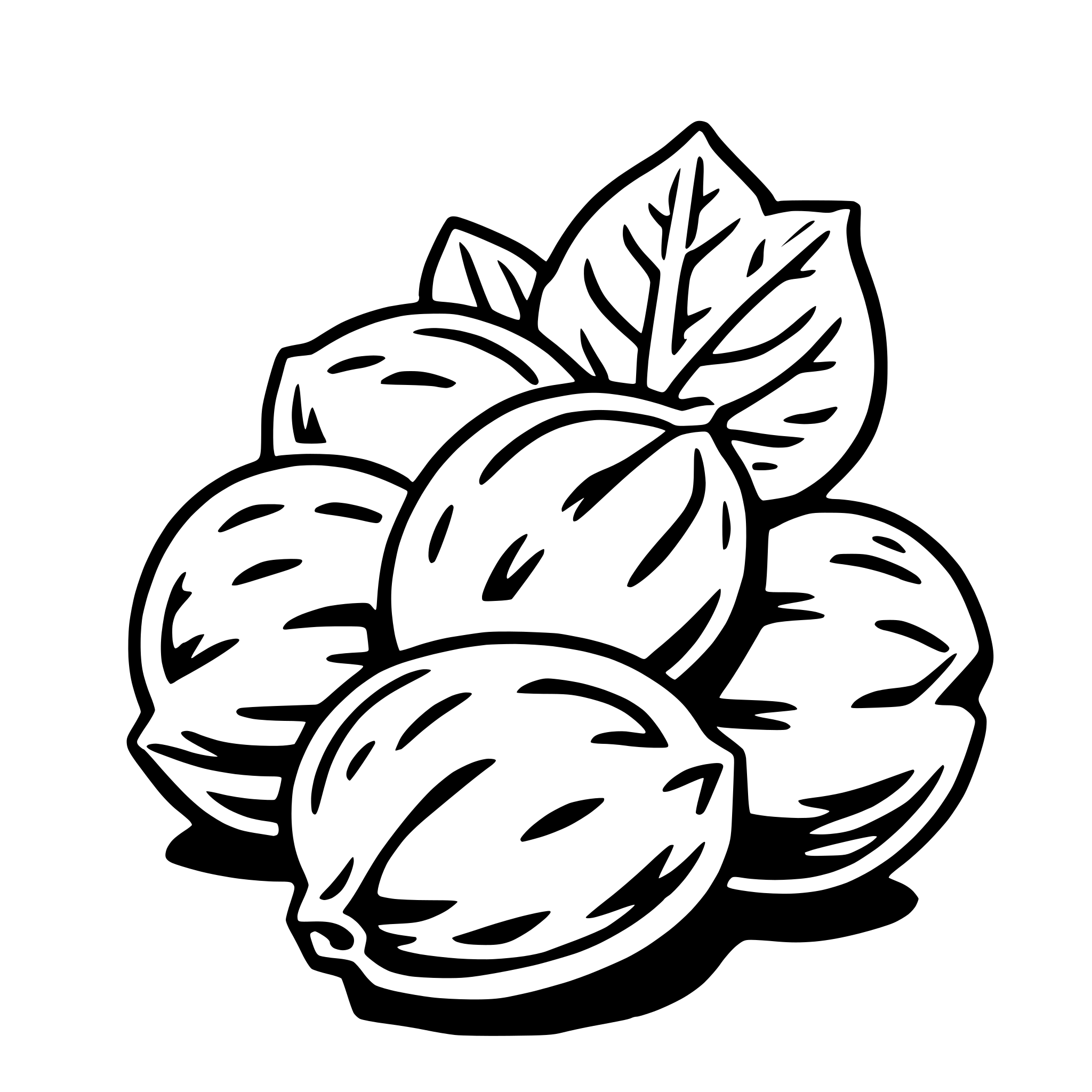 AI-generated SVG of a brussels sprout