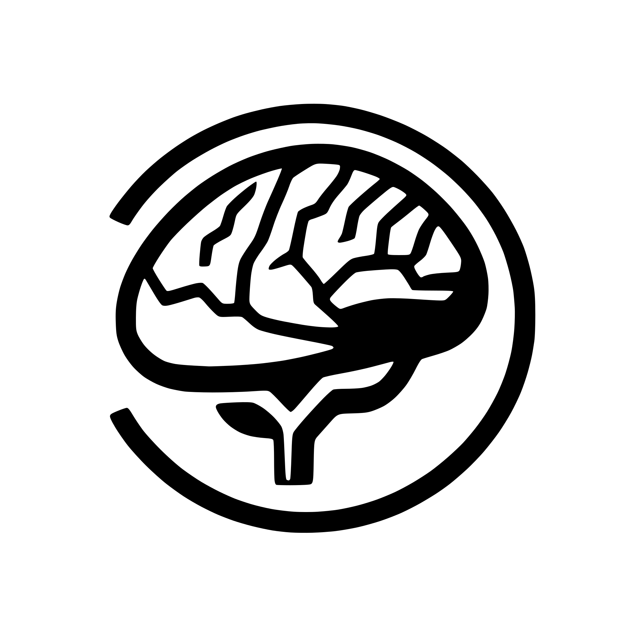 AI-generated SVG of a very simple icon of brain