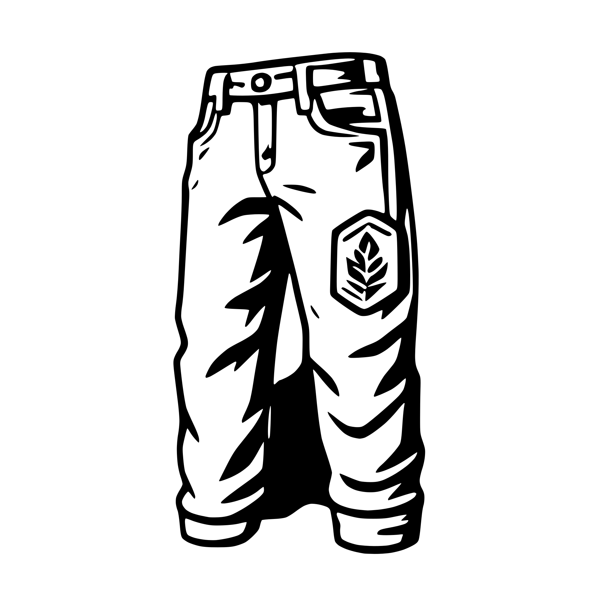 AI-generated SVG of a Destroyed Trousers Patch