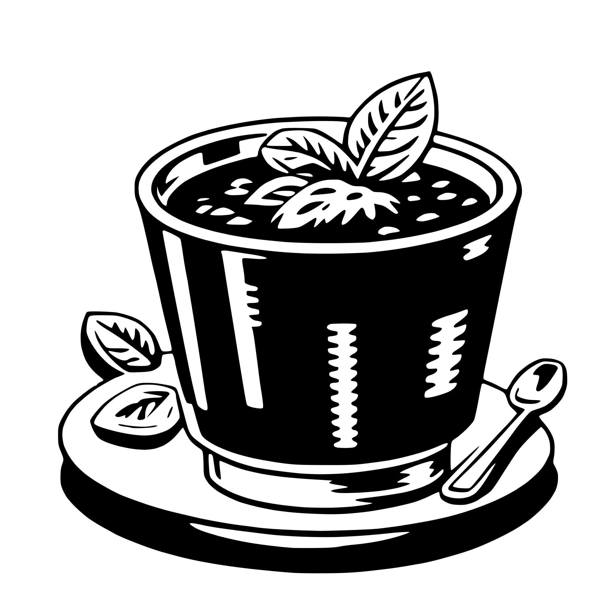 AI-generated SVG of 'gazpacho'