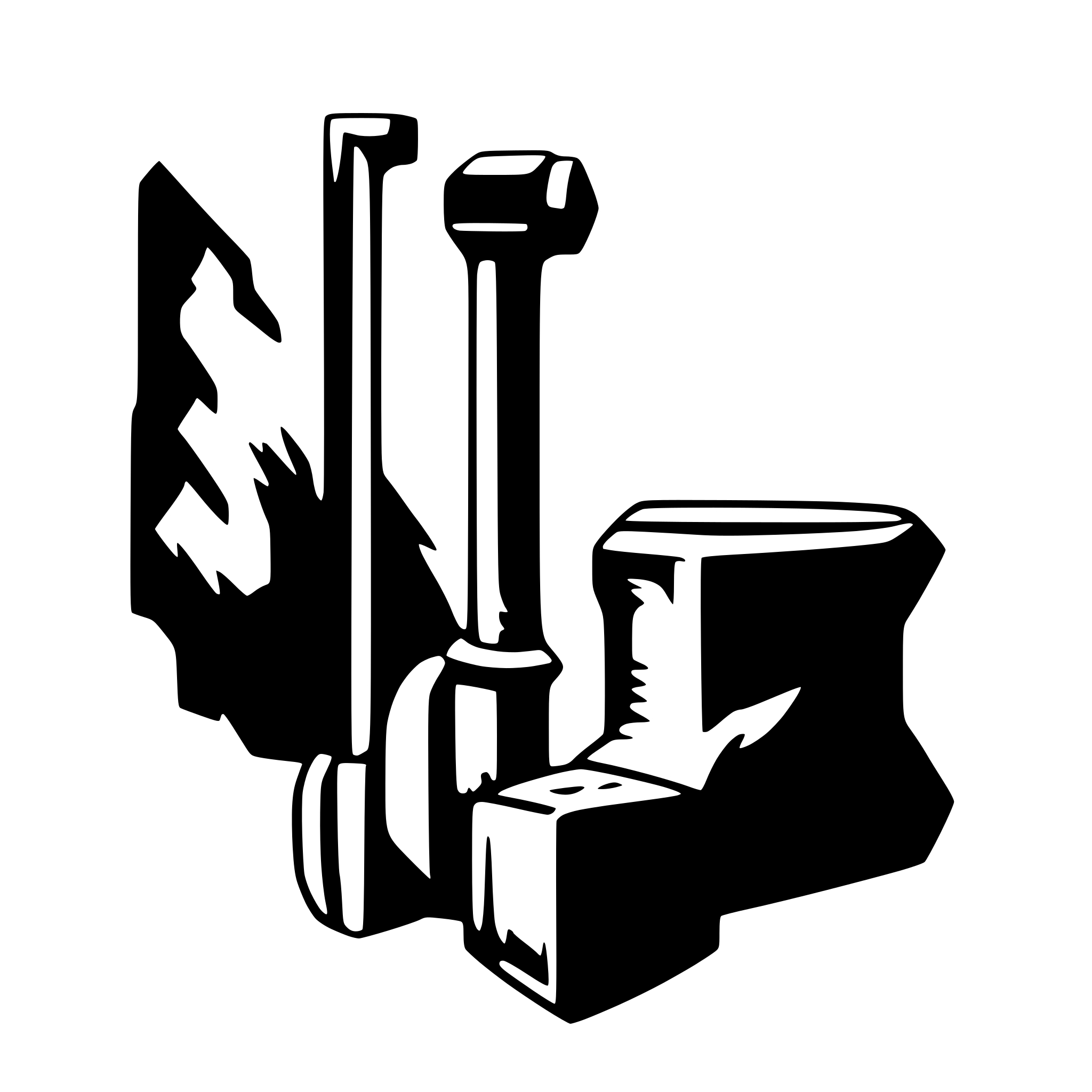 AI-generated SVG of 'a 2d sledgehammer side view'