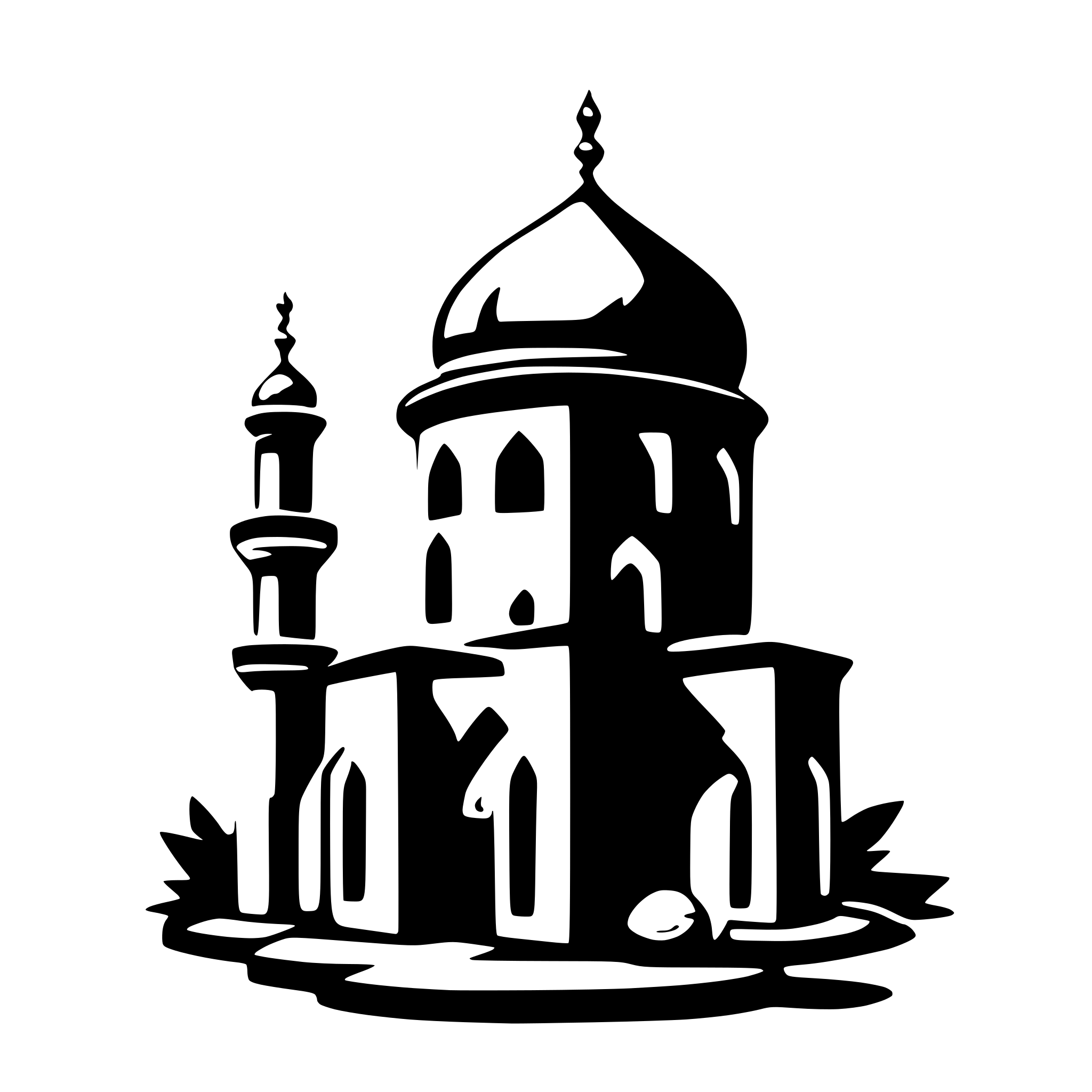 AI-generated SVG of a islamic