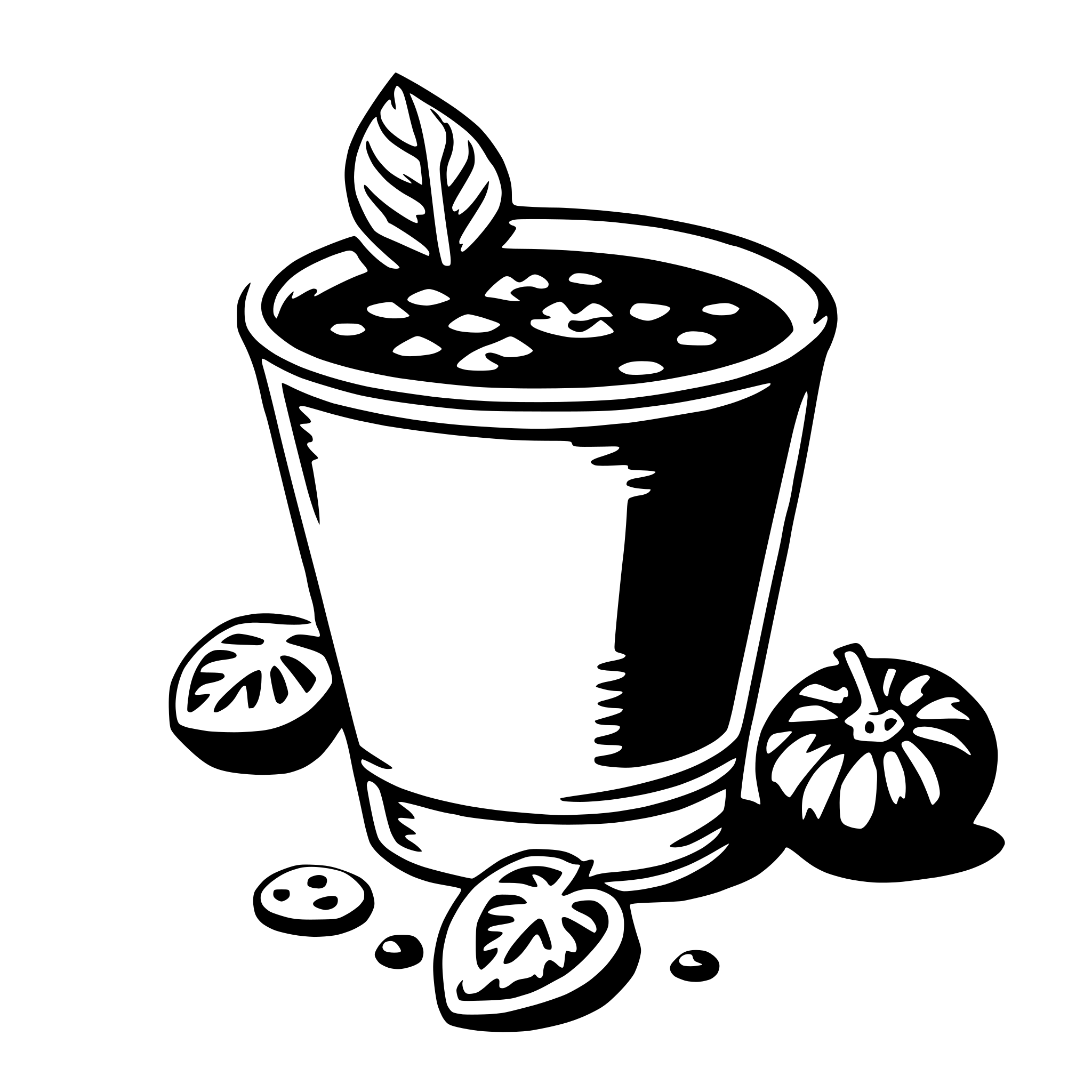 AI-generated SVG of 'gazpacho'