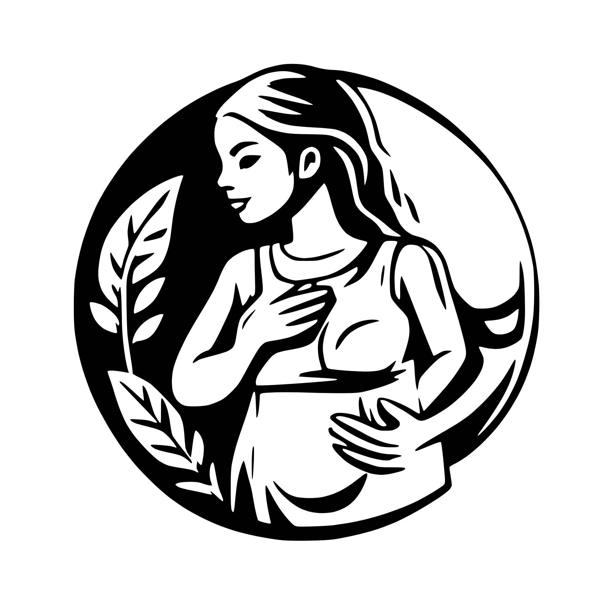 AI-generated SVG of 'pregnant woman support'