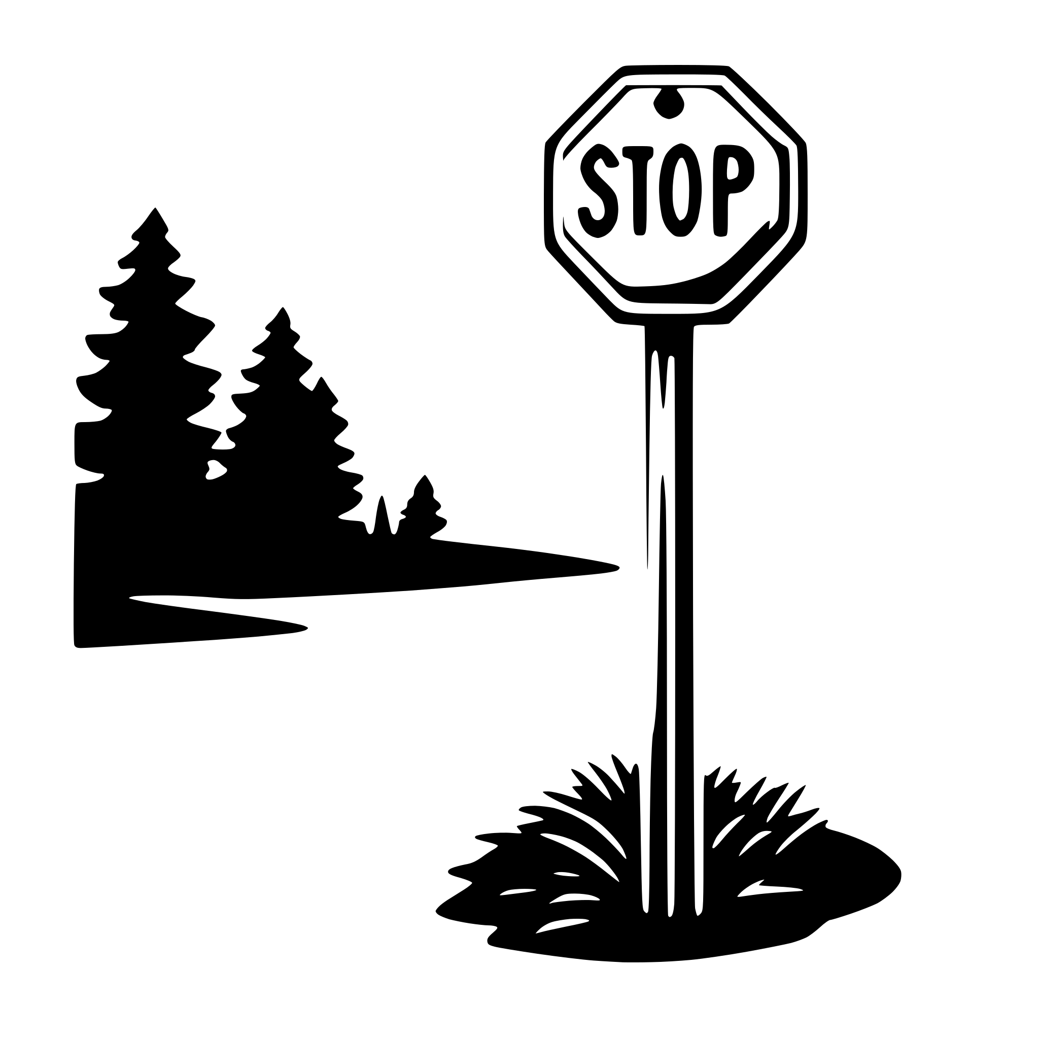 AI-generated SVG of 'stop sign'