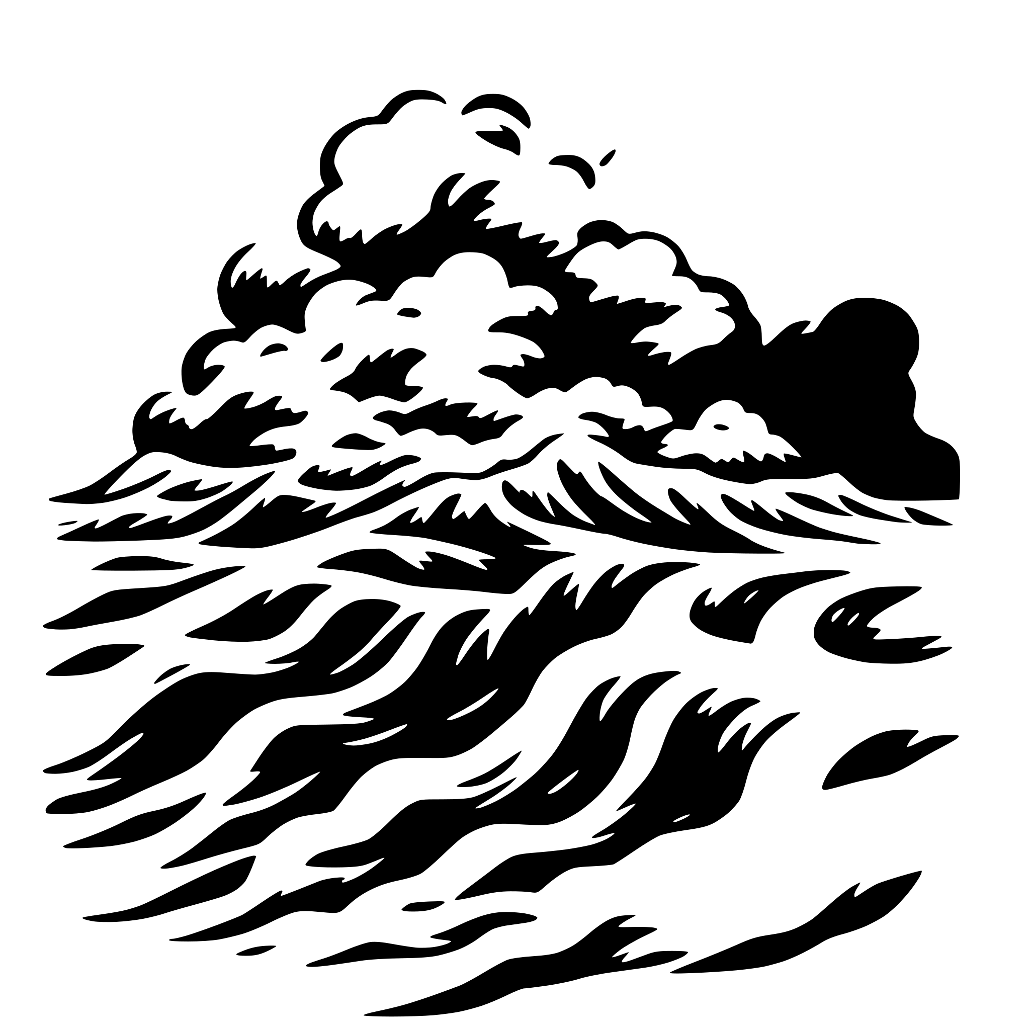 SVG Bundle for 'Turbulence severe mark' | AI-Generated Vector Graphics