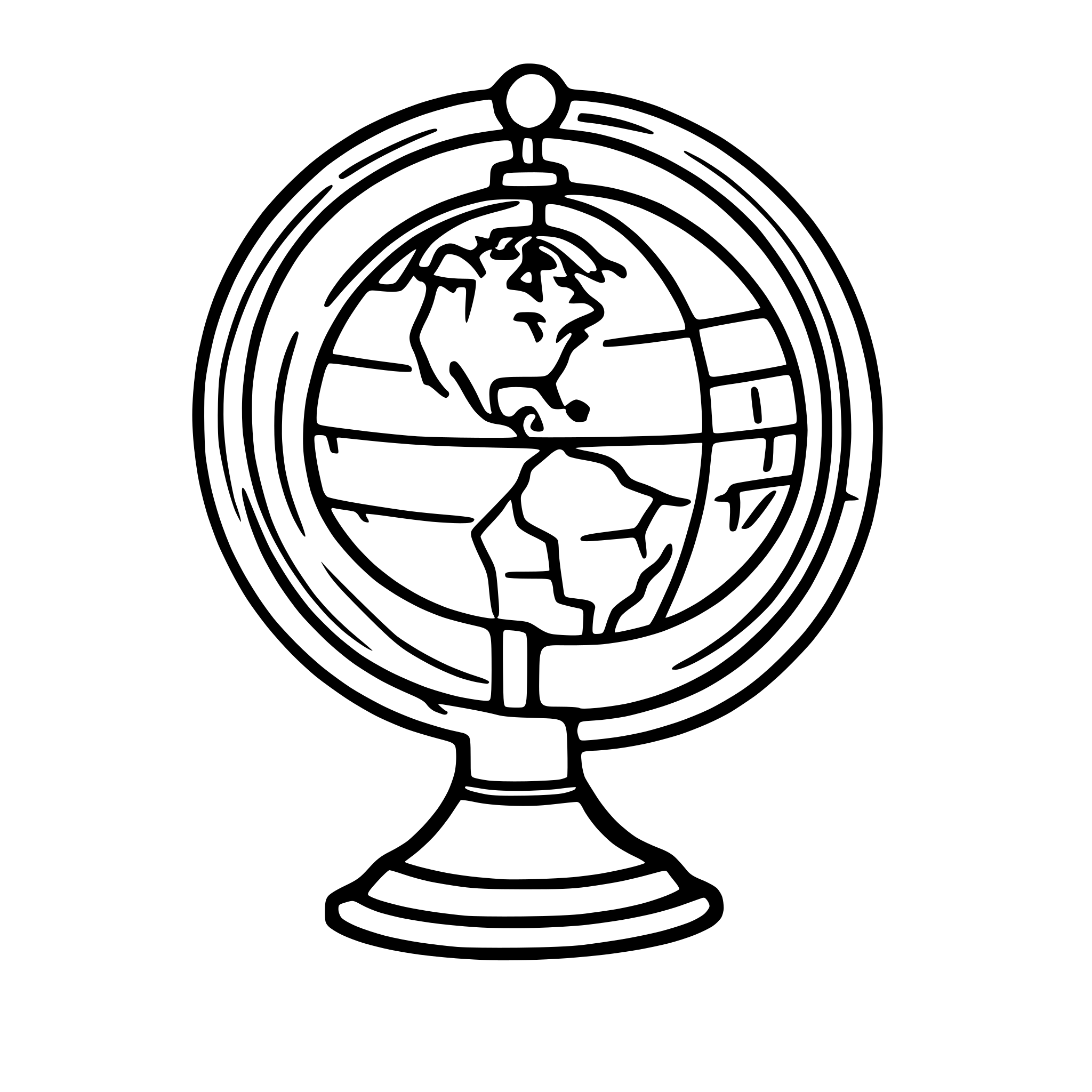 AI-generated SVG of a Large text: "World History" on a white background. Several small icon images appear around the text, such as globes, flags, and hourglasses.