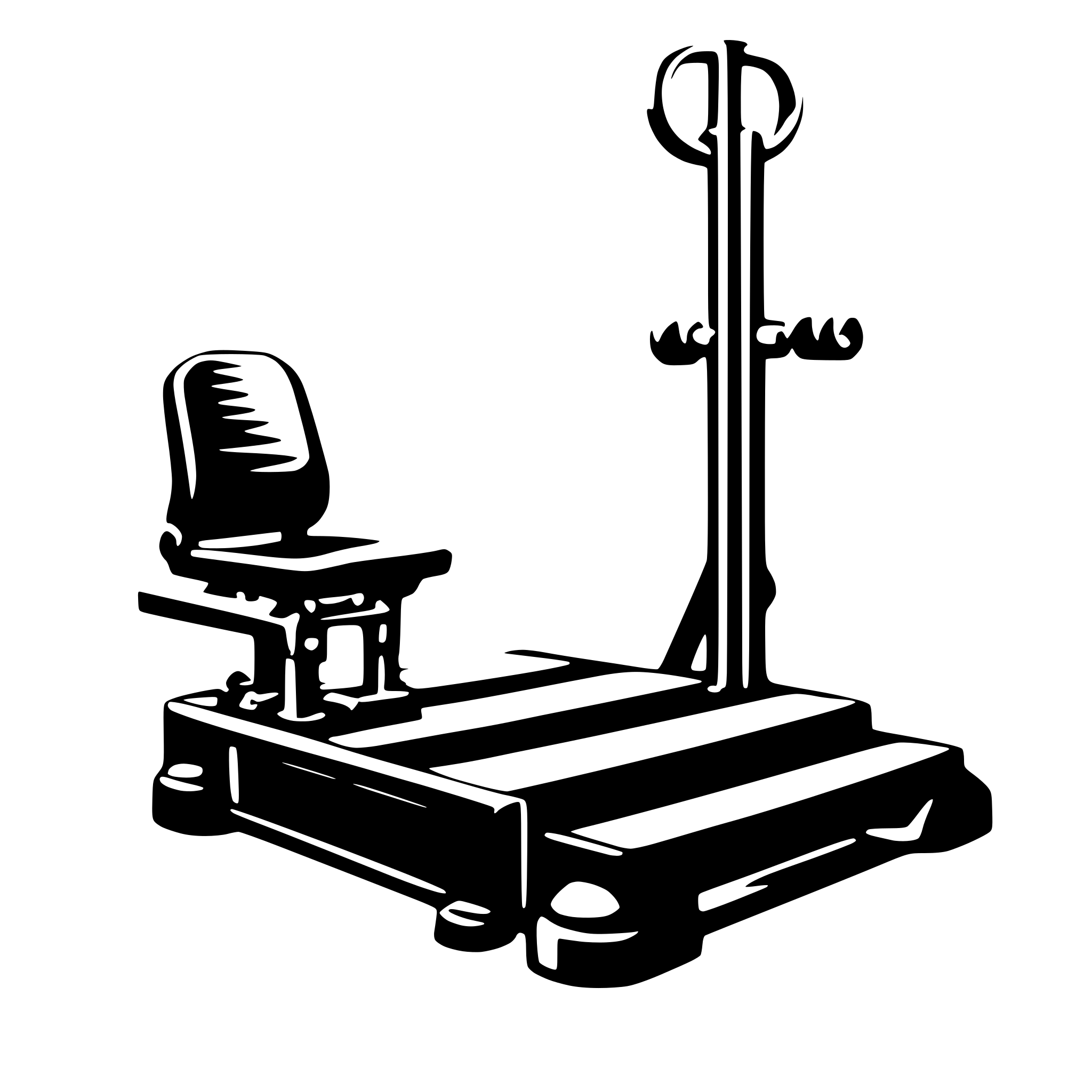 AI-generated SVG of a Lifting platform for people with reduced mobility and disabilities