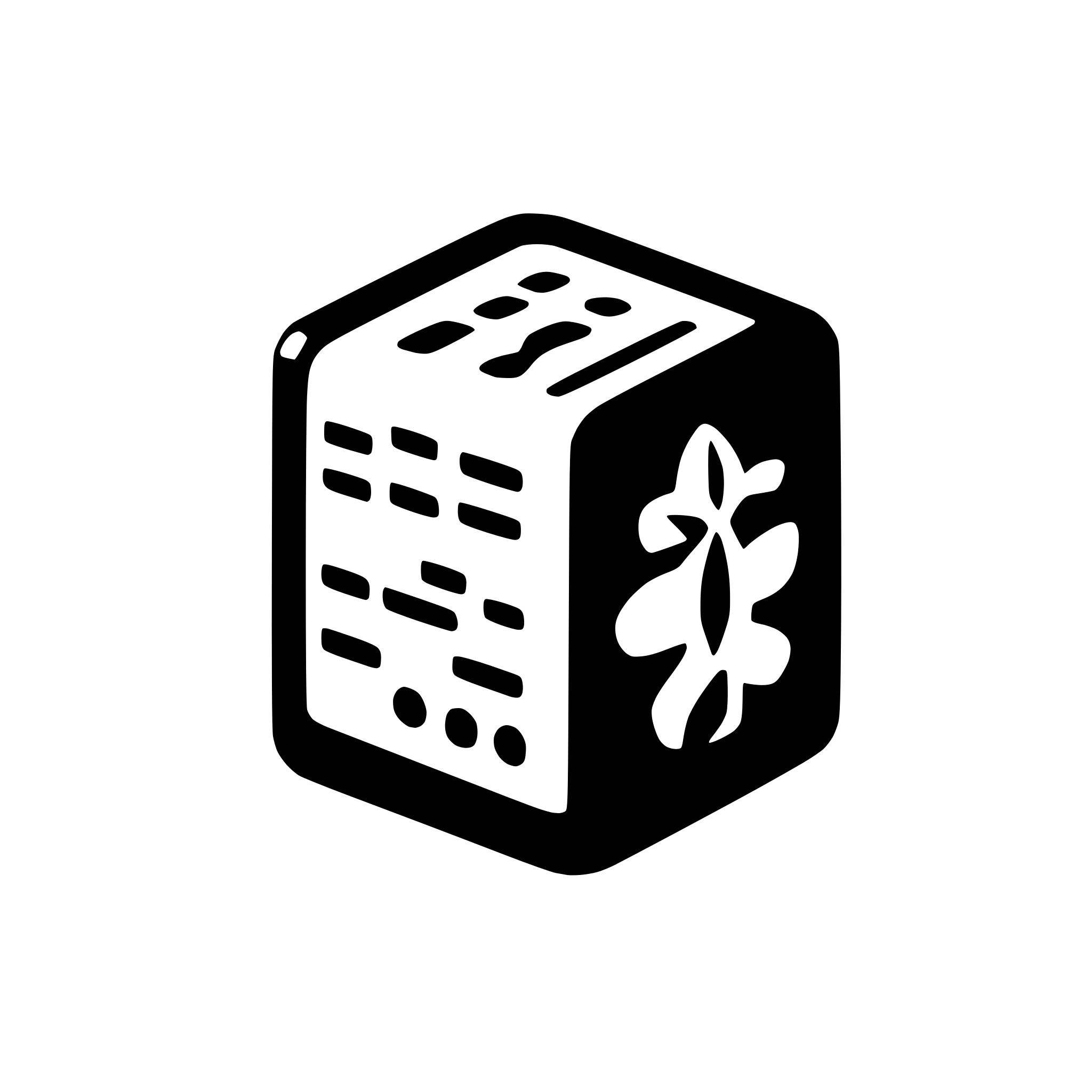 AI-generated SVG of a cisco save style, icon, server