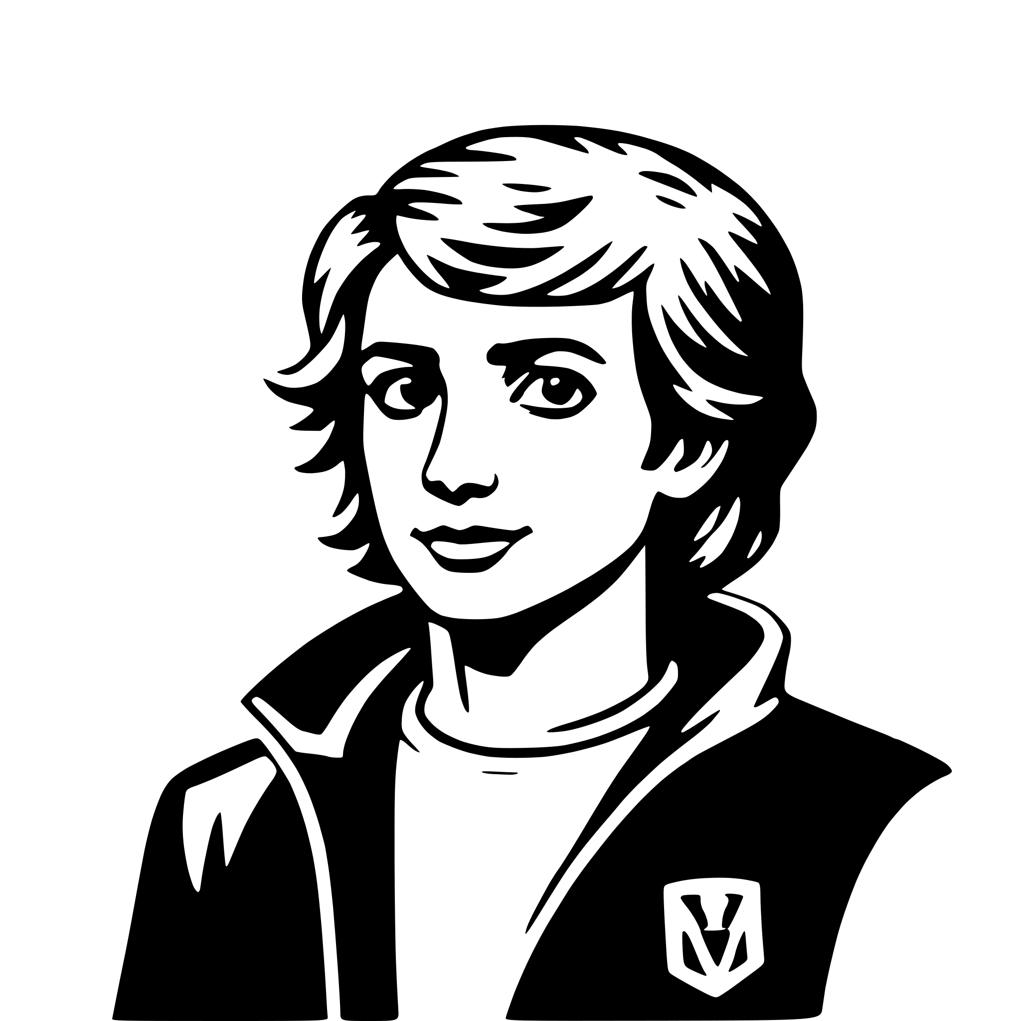 AI-generated SVG of a developer
