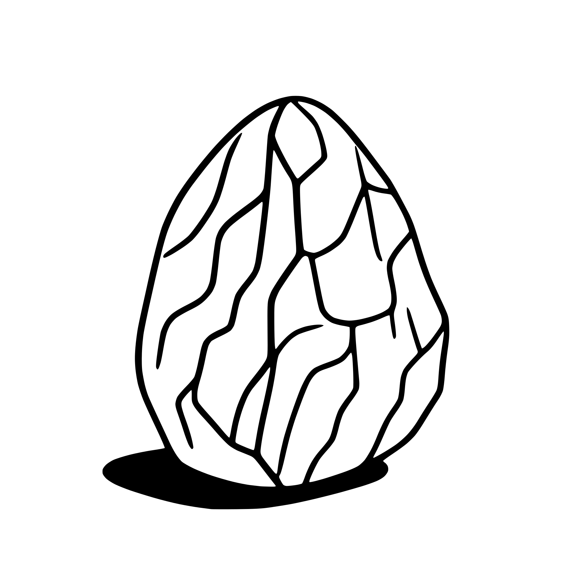 AI-generated SVG of a Generate a rock.