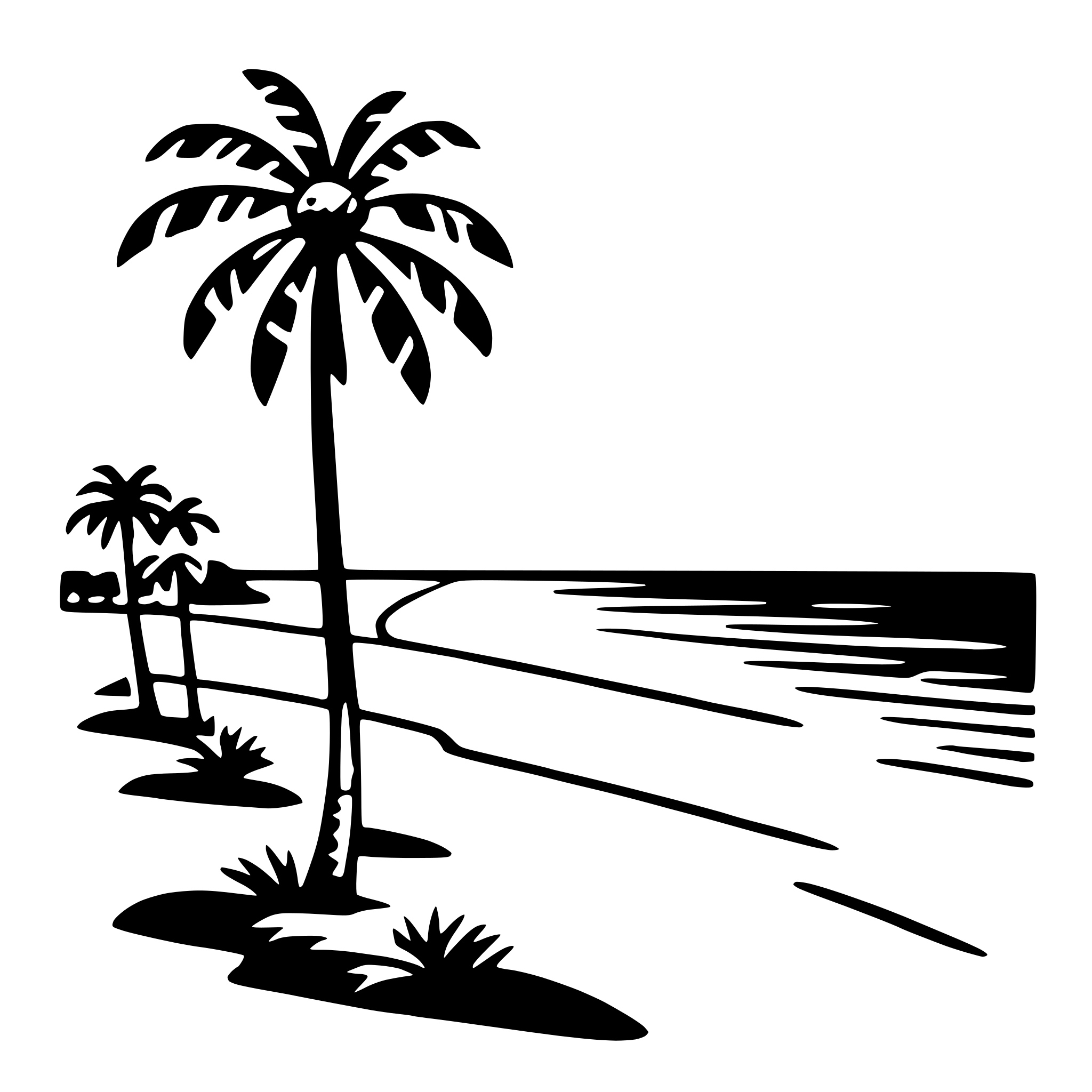 AI-generated SVG of 'maui'