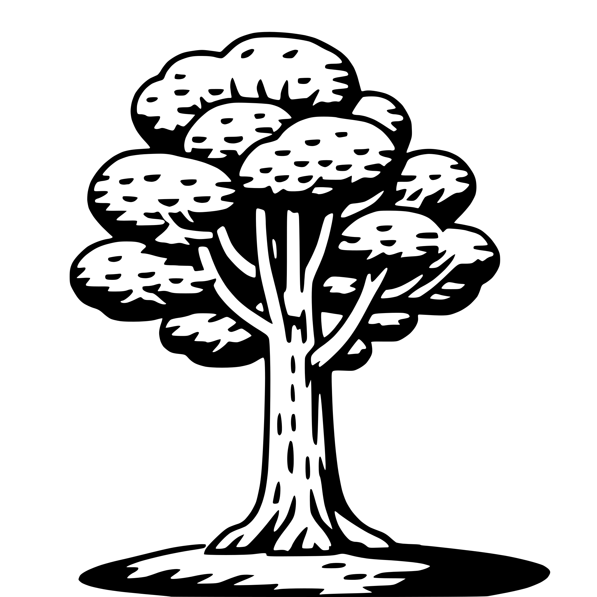 AI-generated SVG of 'sequoia tree'