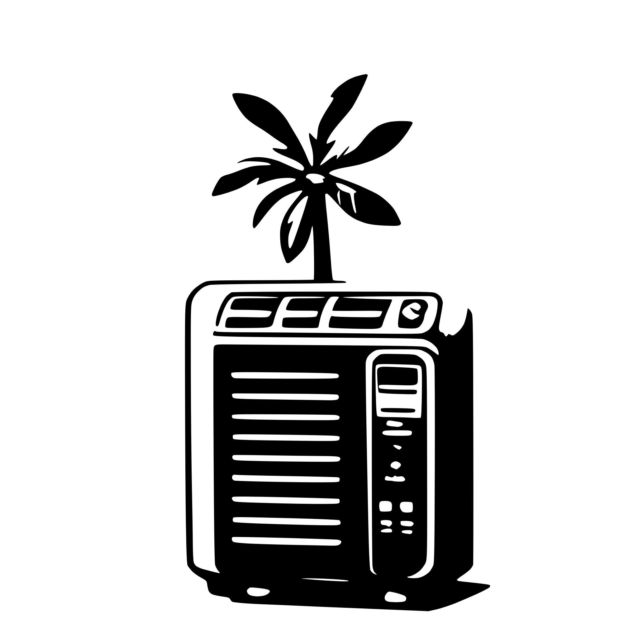 AI-generated SVG of a air conditioner