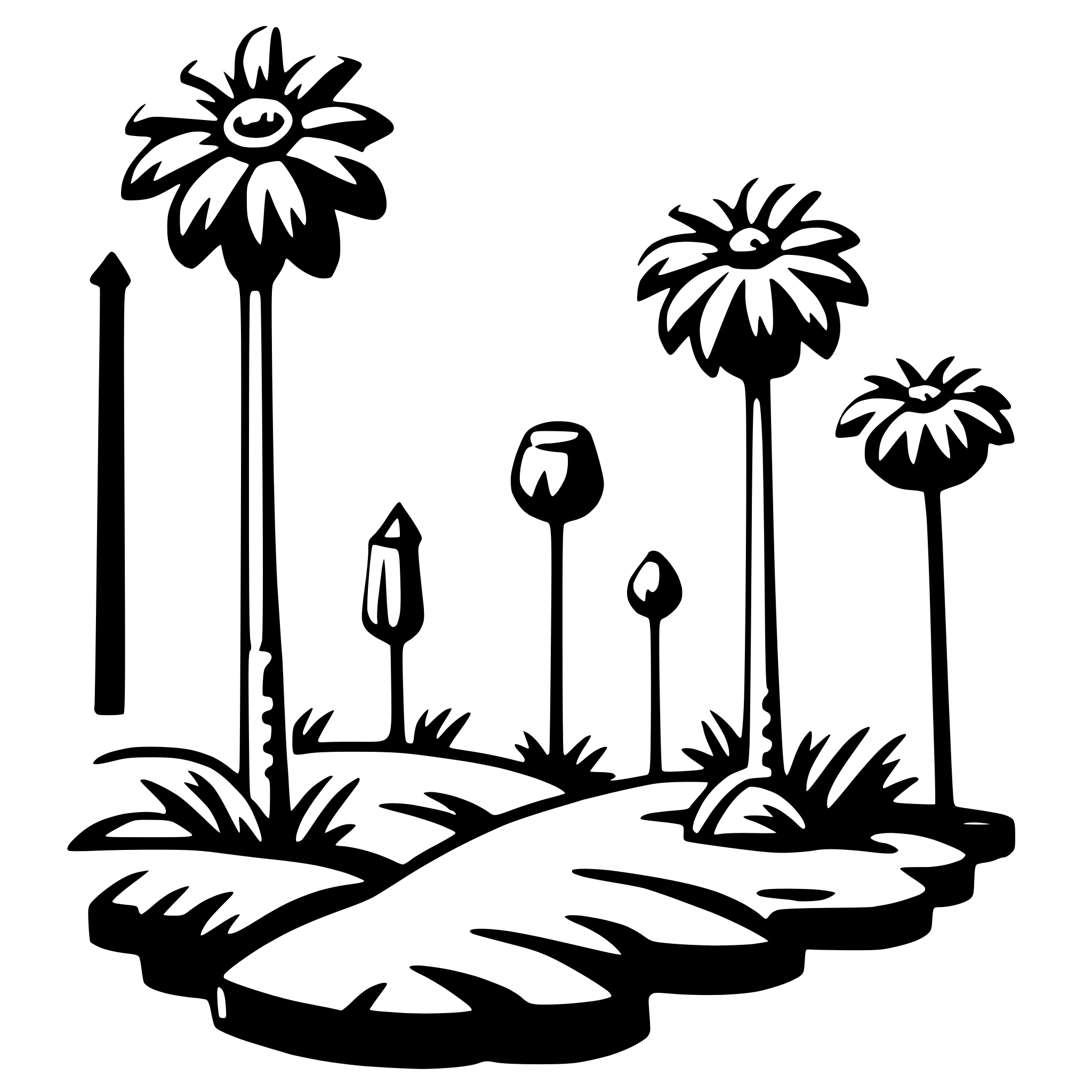 AI-generated SVG of a fresco