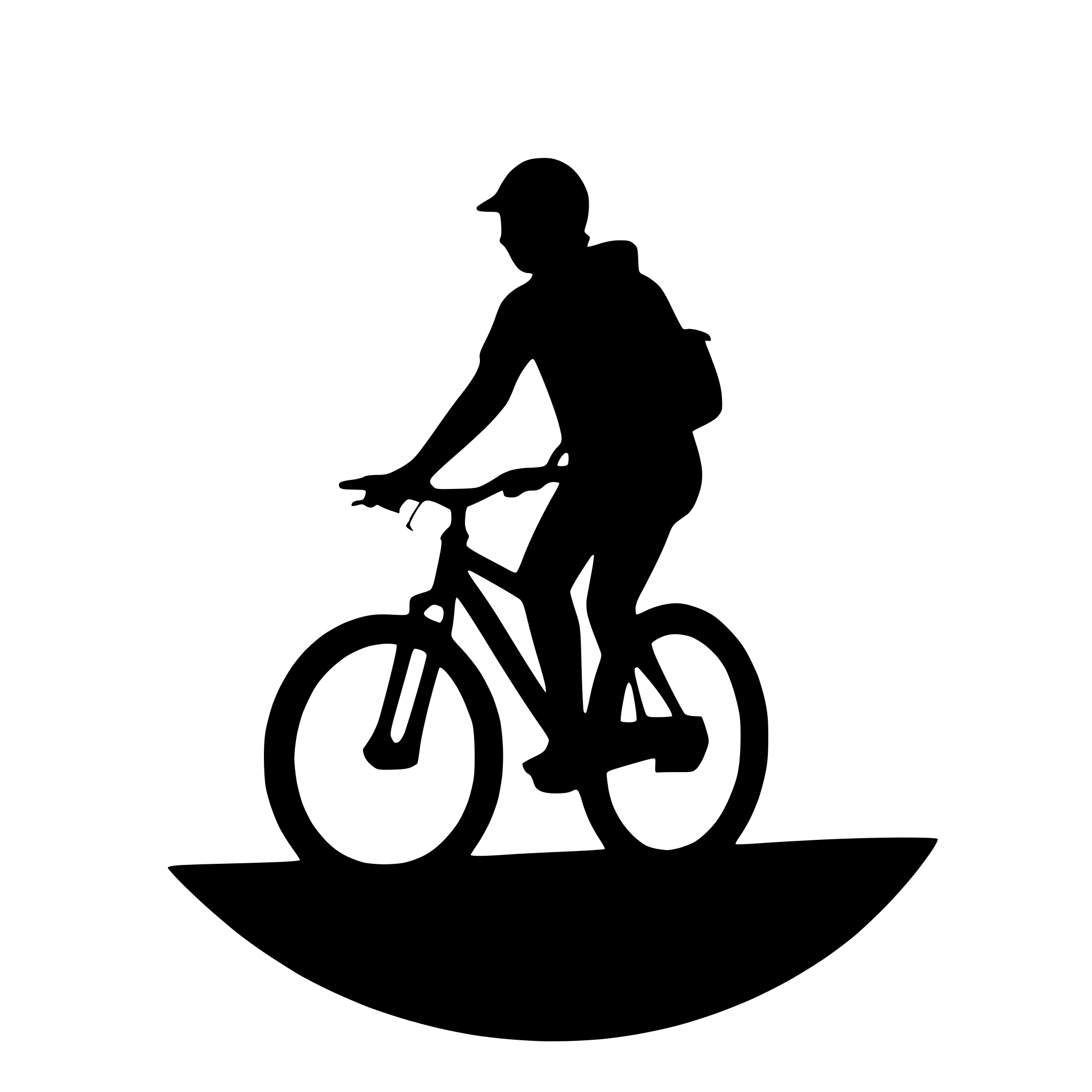 AI-generated SVG of 'mountainbike in a picture frame'