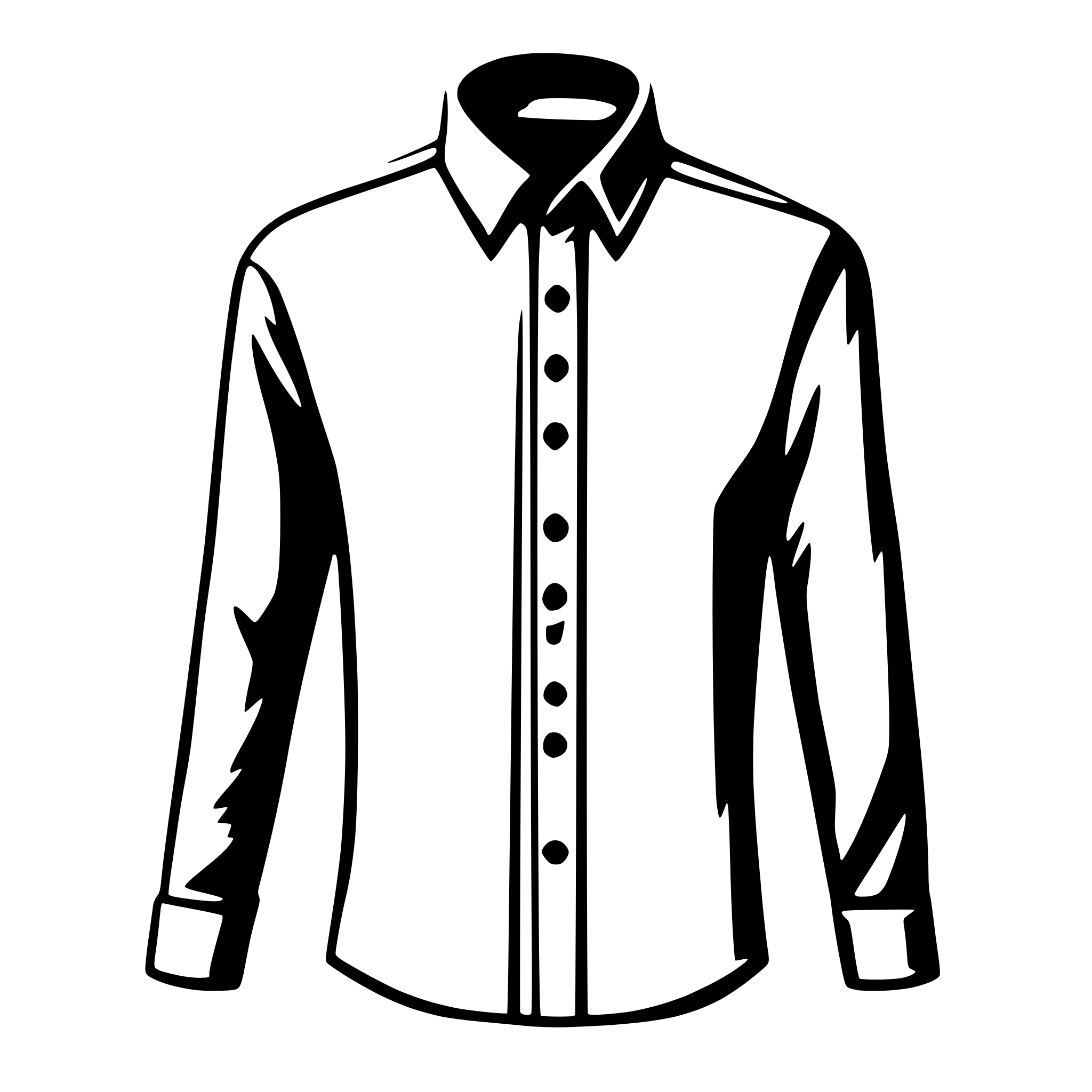 AI-generated SVG of a shirt