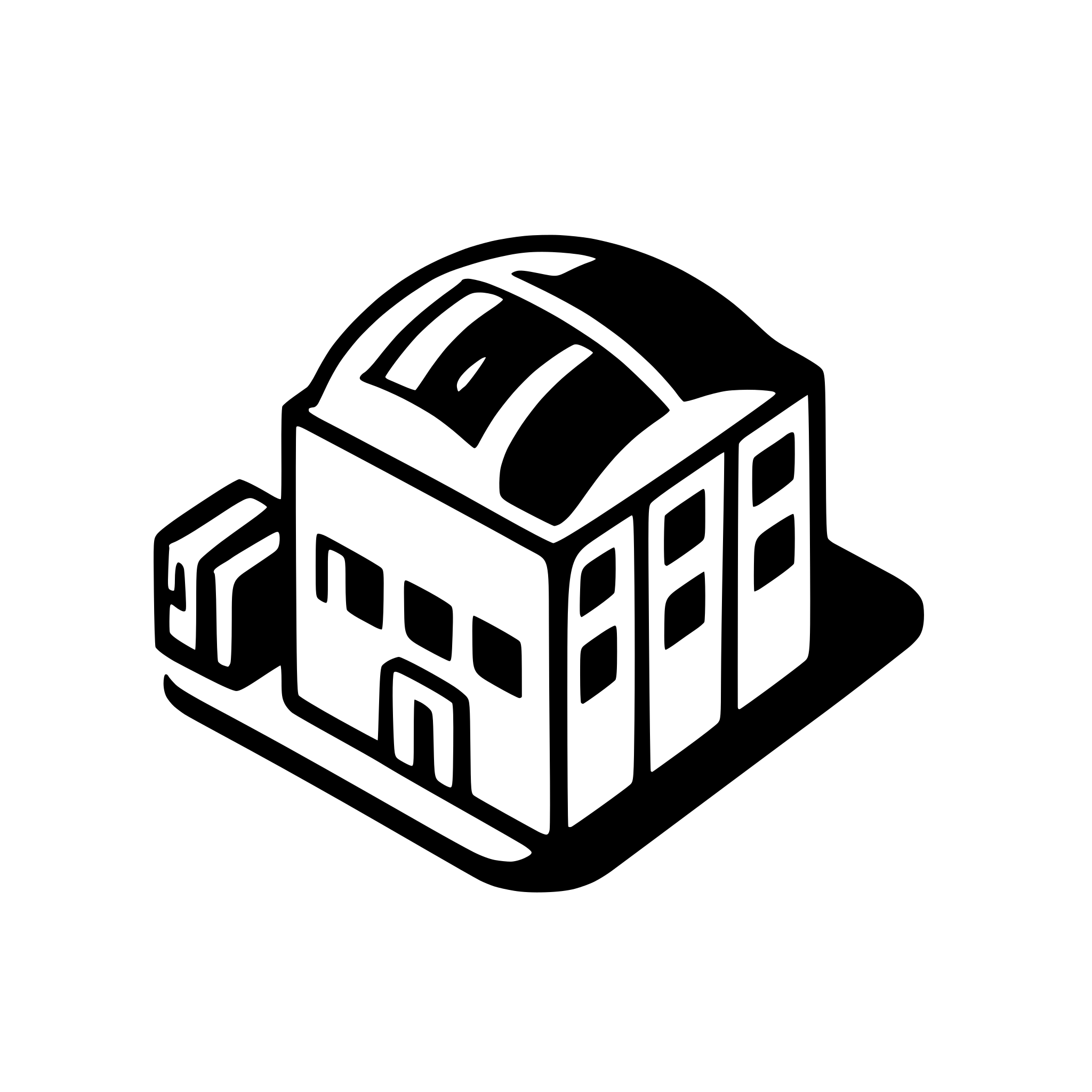 AI-generated SVG of a birdview warehouse