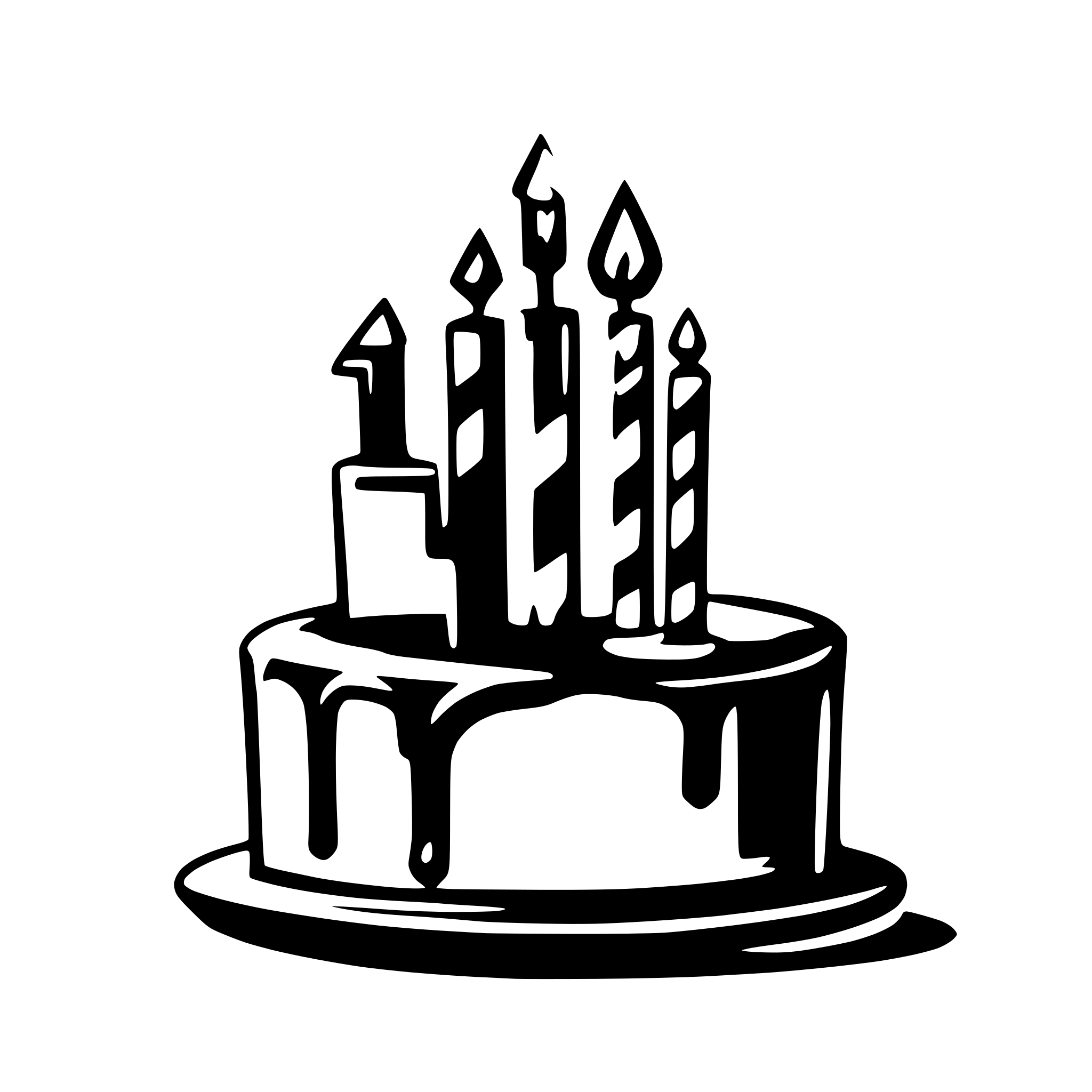AI-generated SVG of a 40 birthday