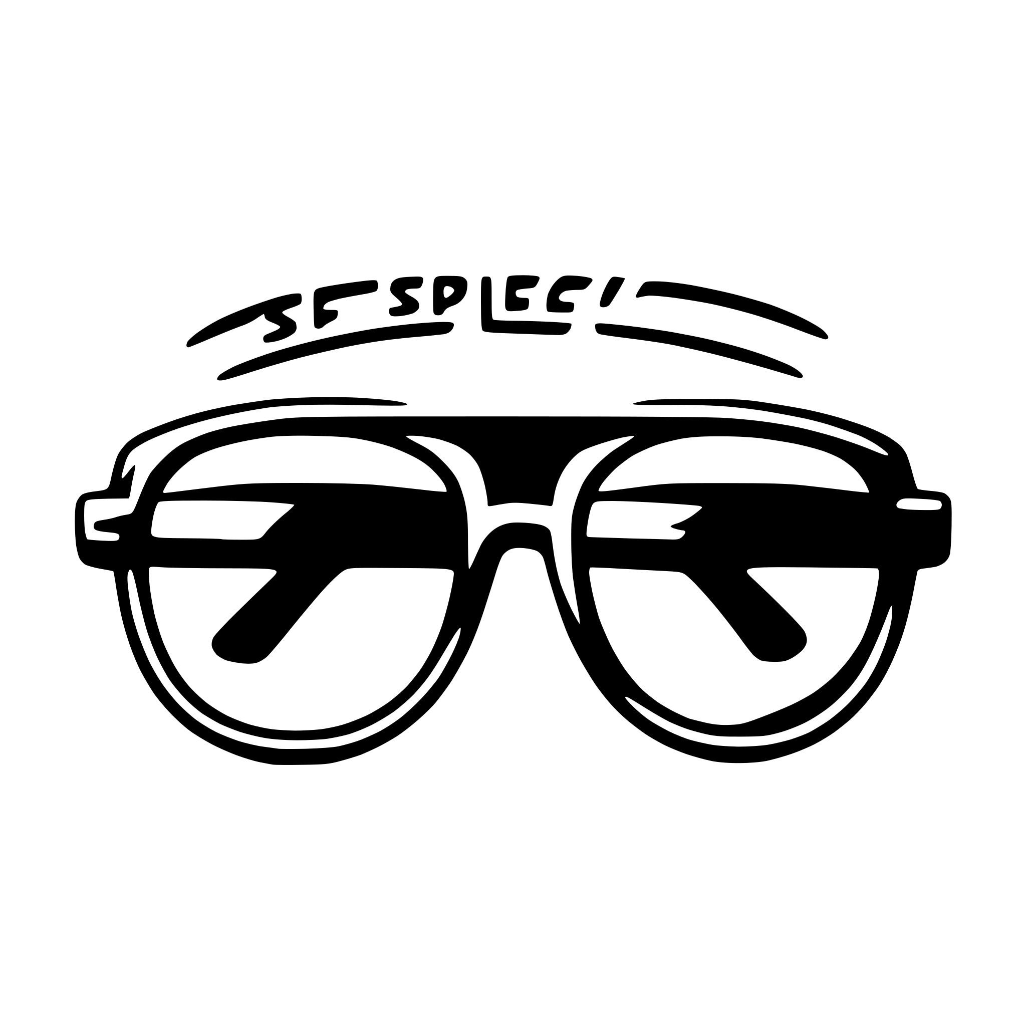 AI-generated SVG of a sunglasses