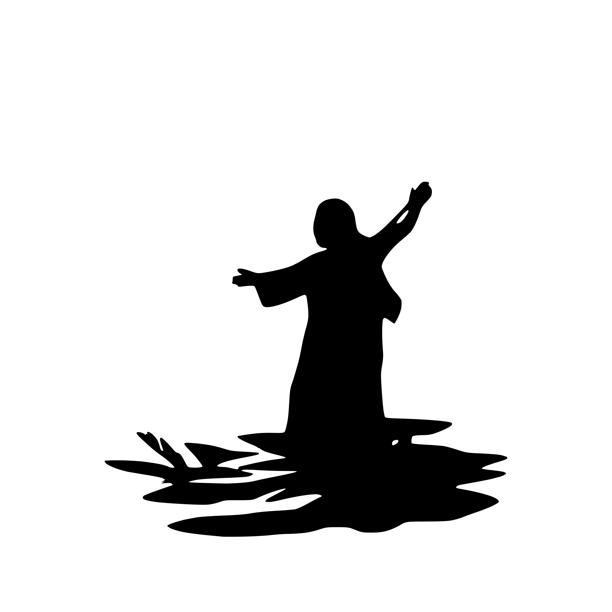 AI-generated SVG of a He is risen; empty tomb, Christ