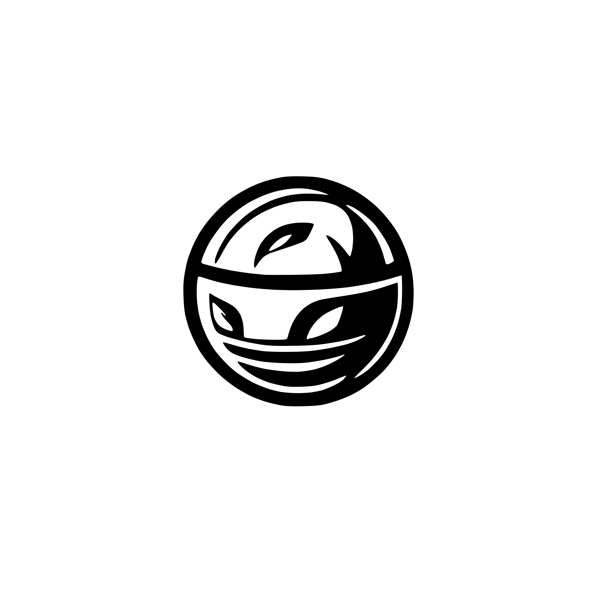 AI-generated SVG of a VP planet logo