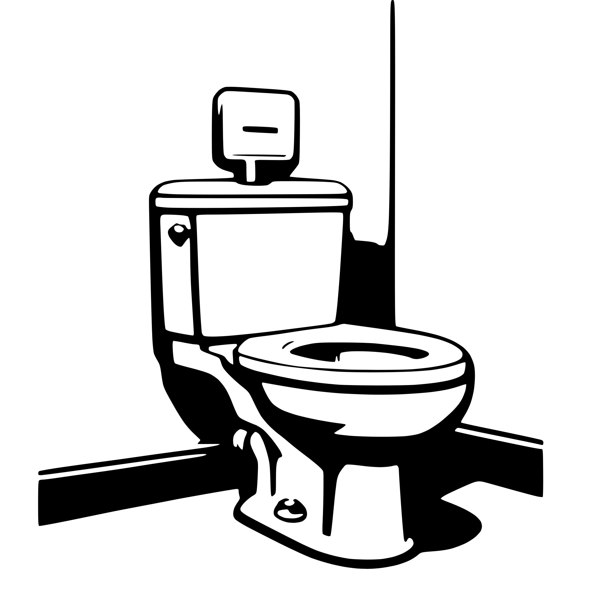 AI-generated SVG of a toilet