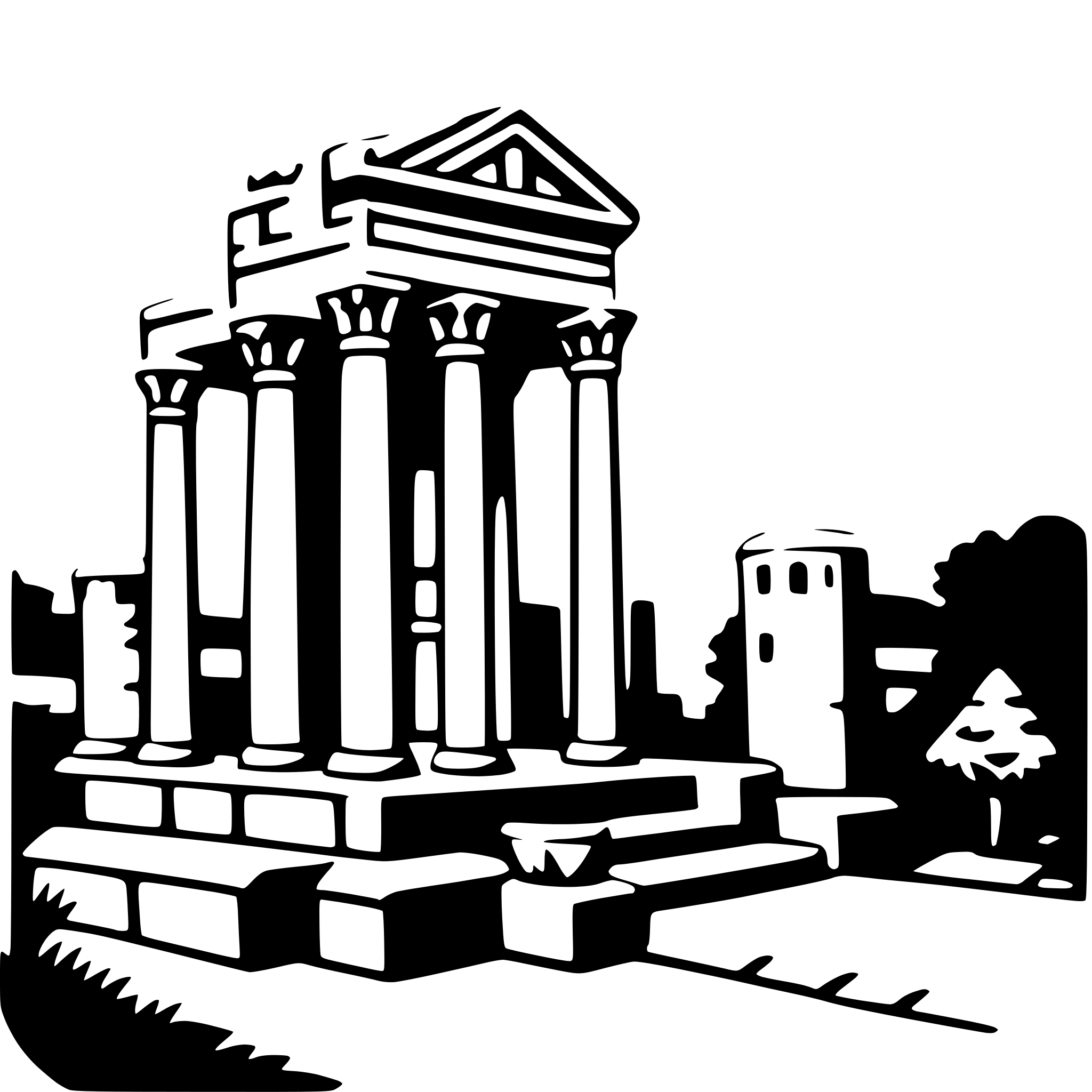 AI-generated SVG of a ephesus