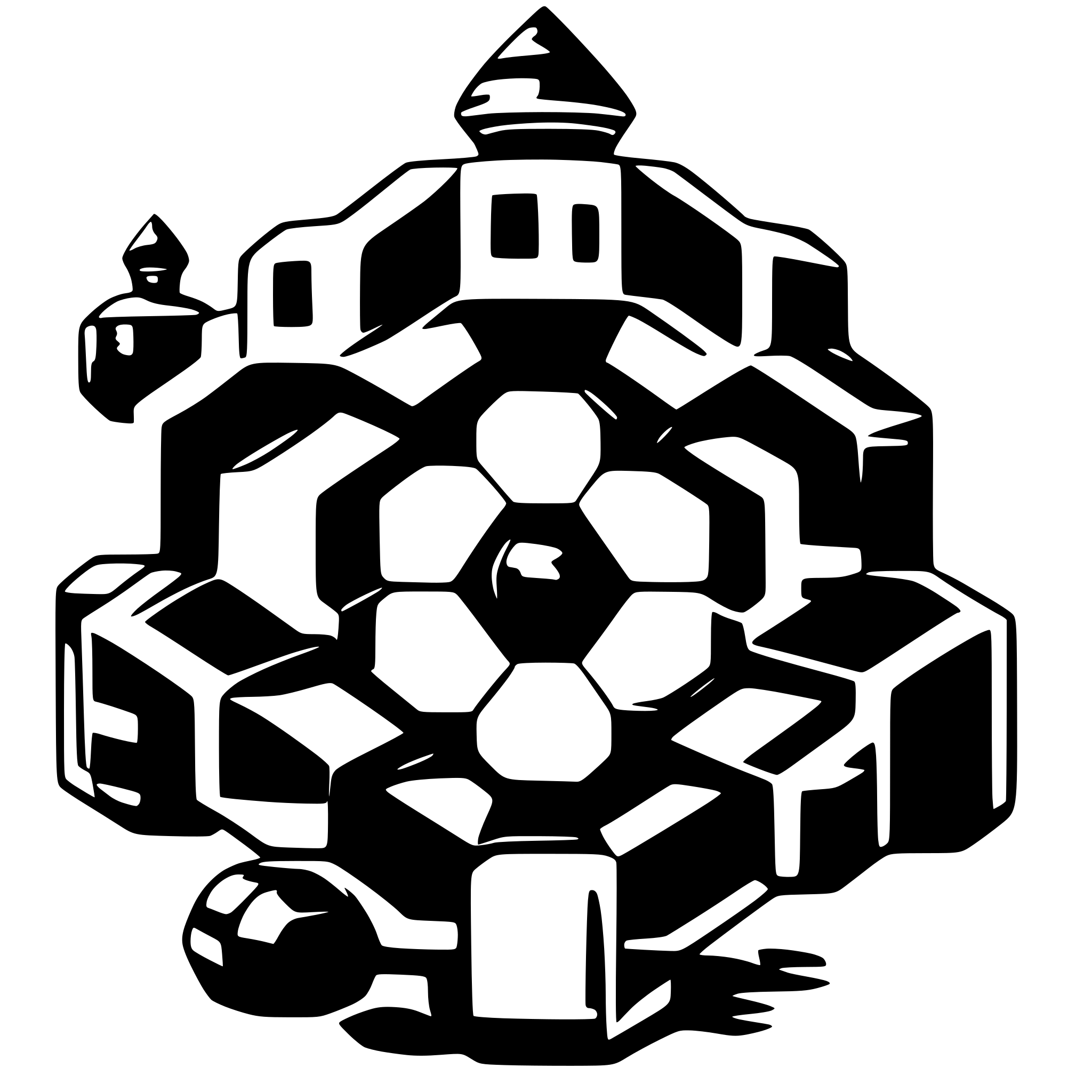 AI-generated SVG of 'hivemind'