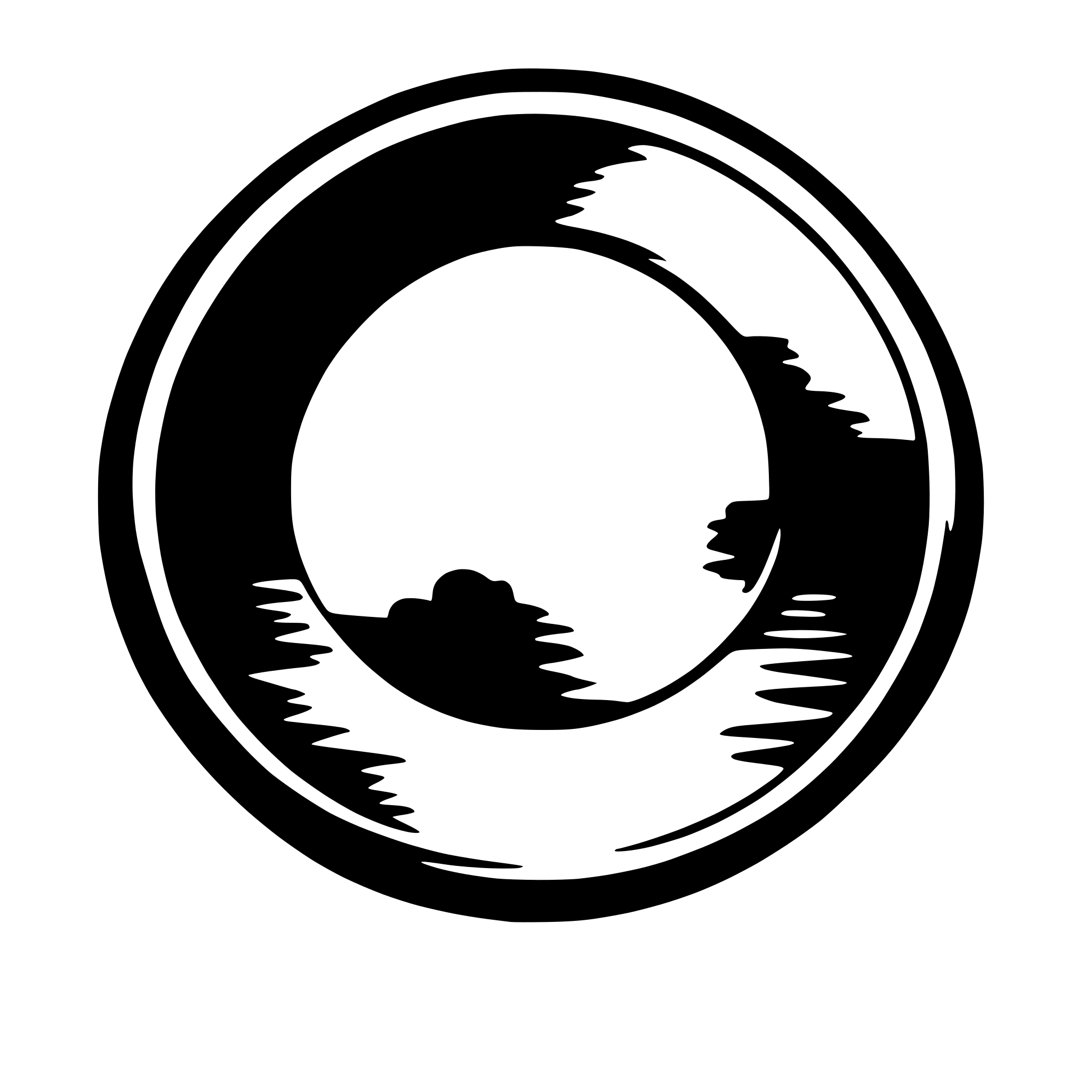 AI-generated SVG of 'one circle'