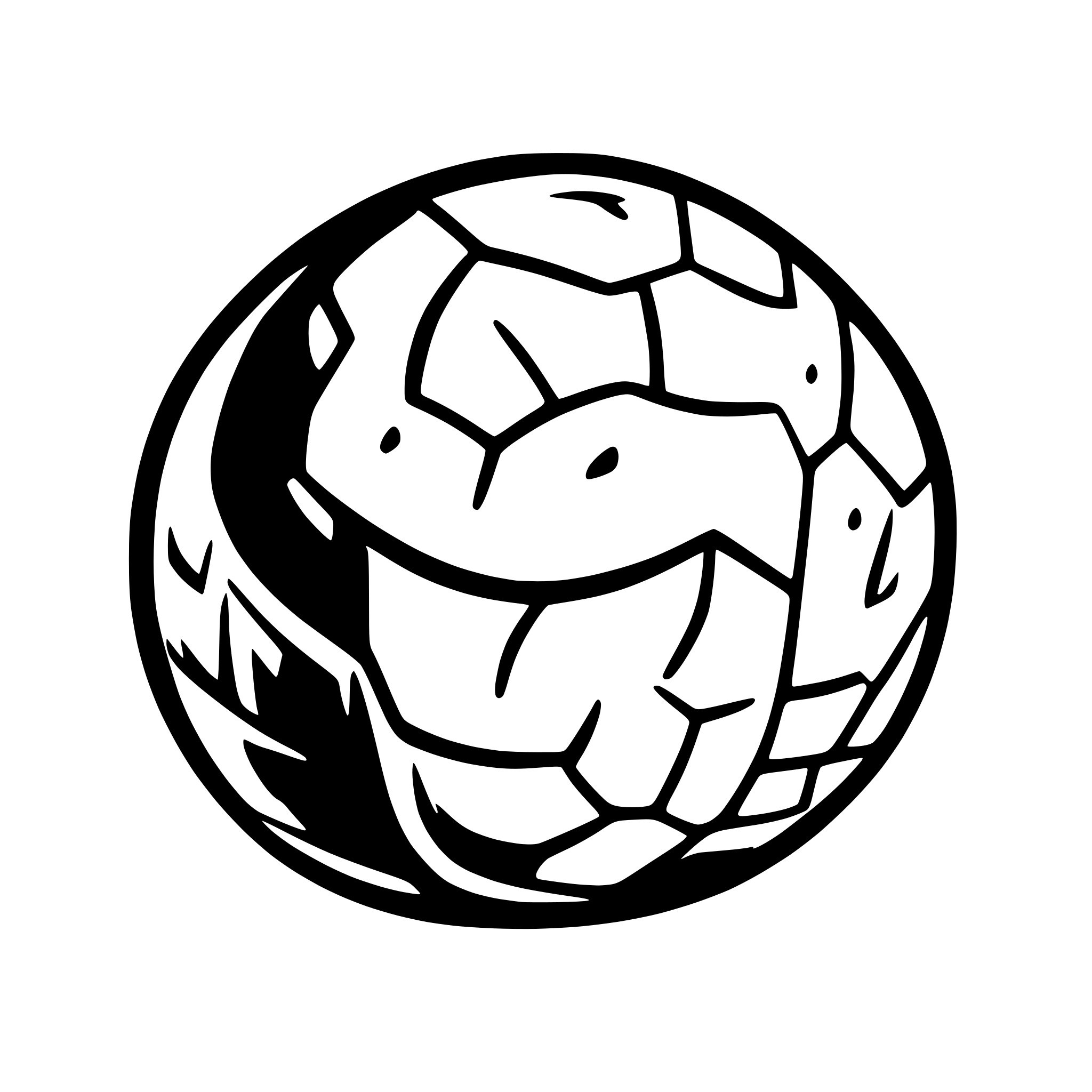 AI-generated SVG of a cartoon style dragon egg