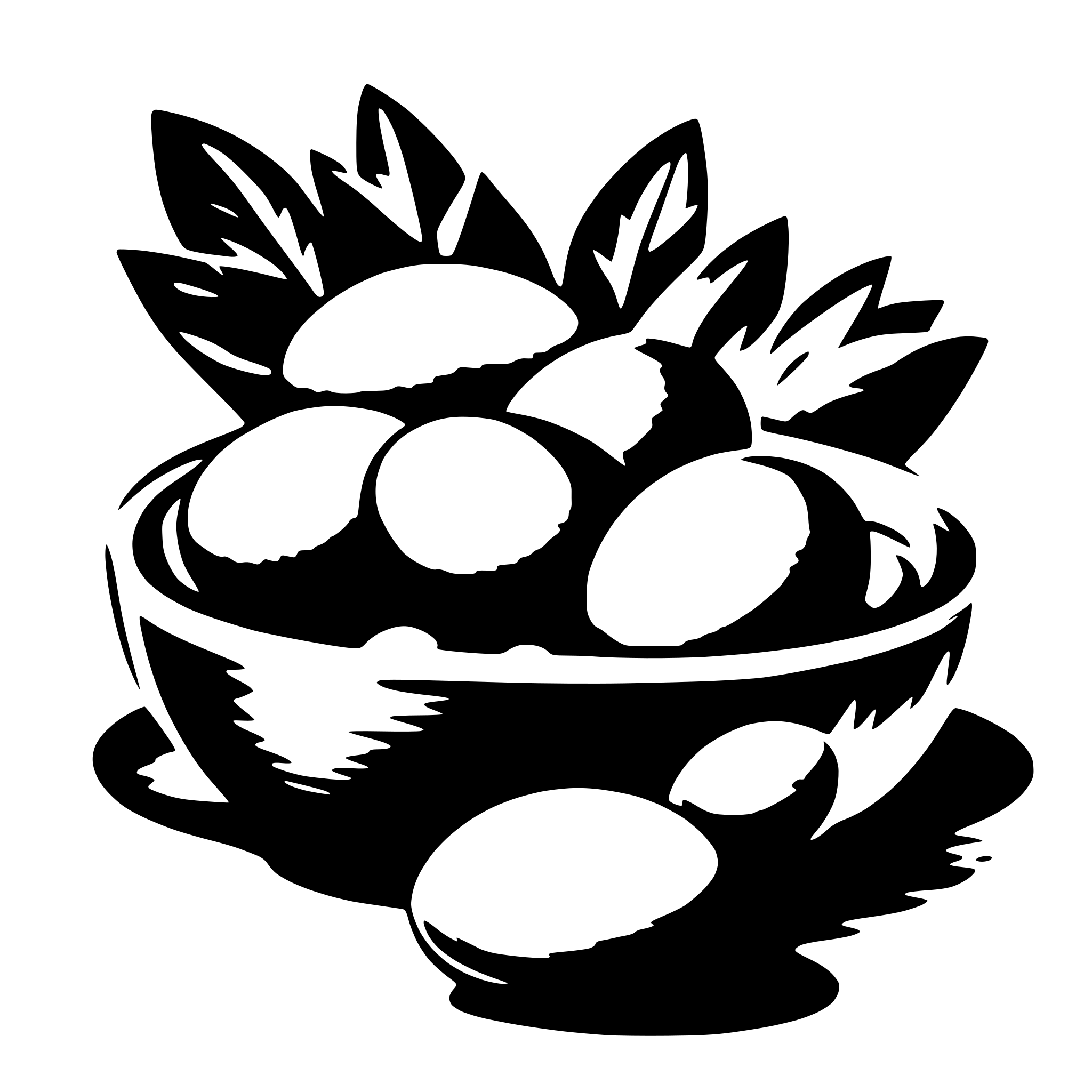 AI-generated SVG of a oeufs