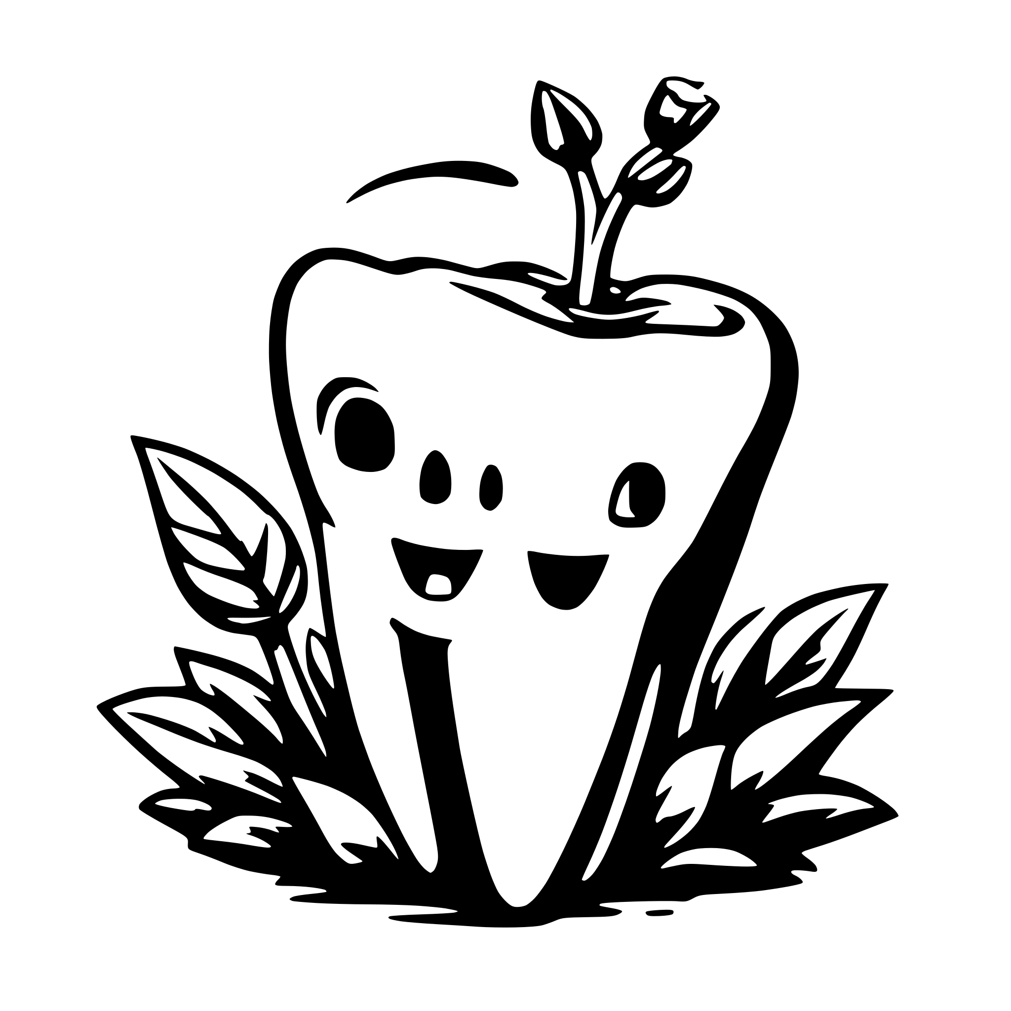 AI-generated SVG of 'Tooth Buds'