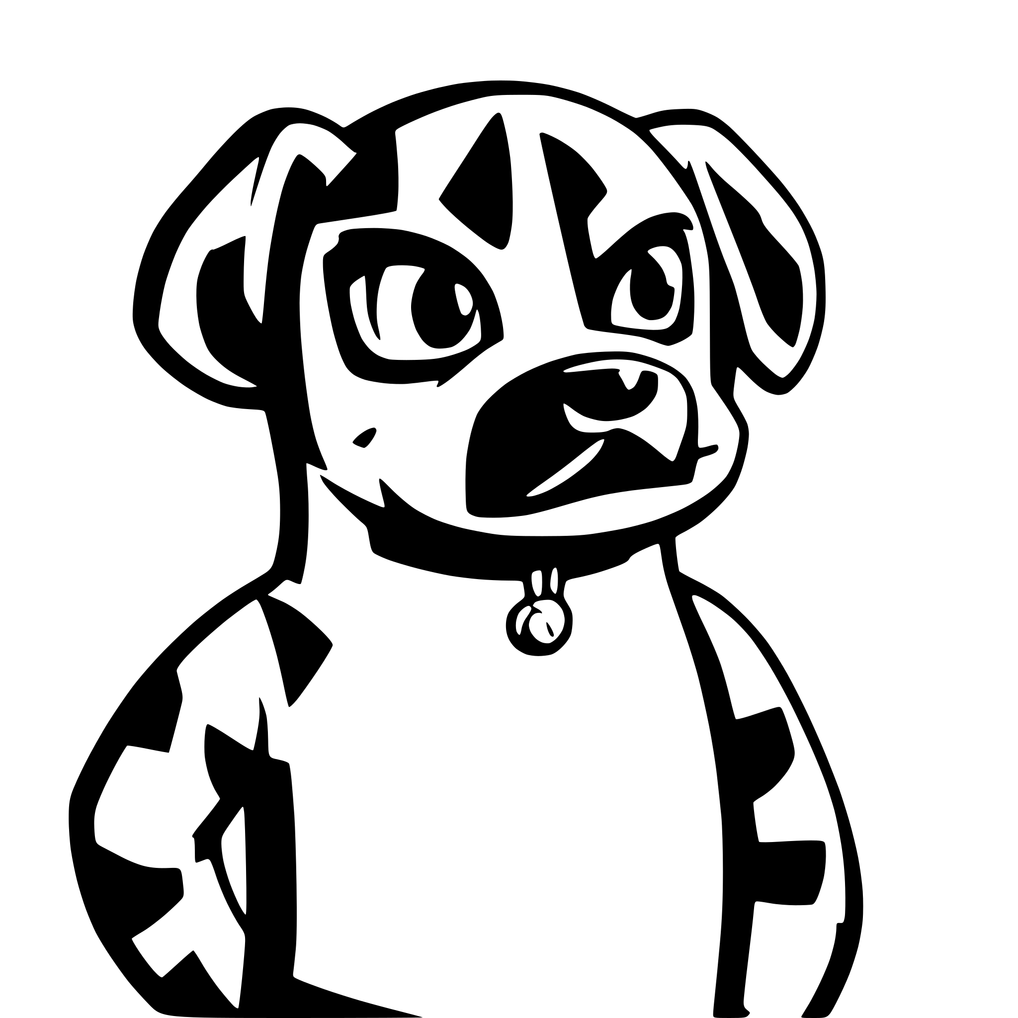 AI-generated SVG of a Boxer