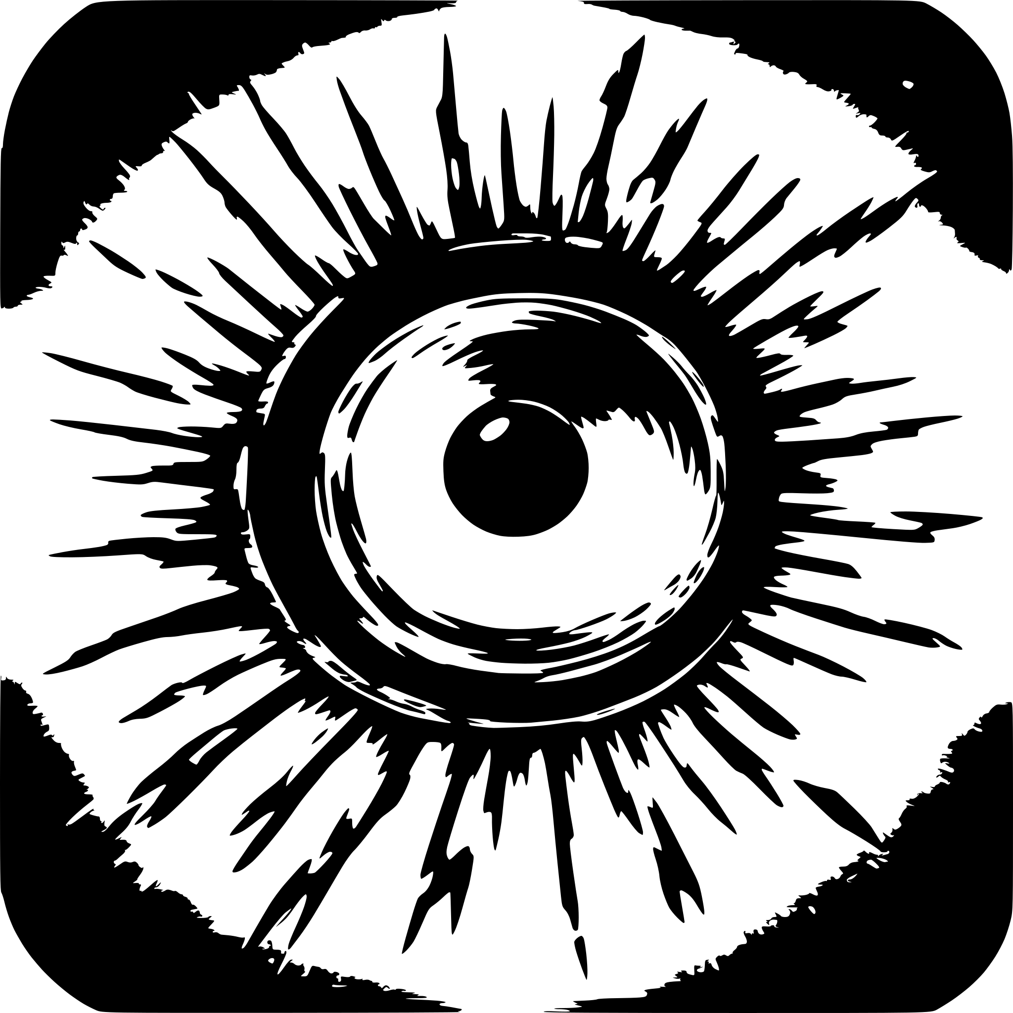 AI-generated SVG of a Tayor Swift black hole