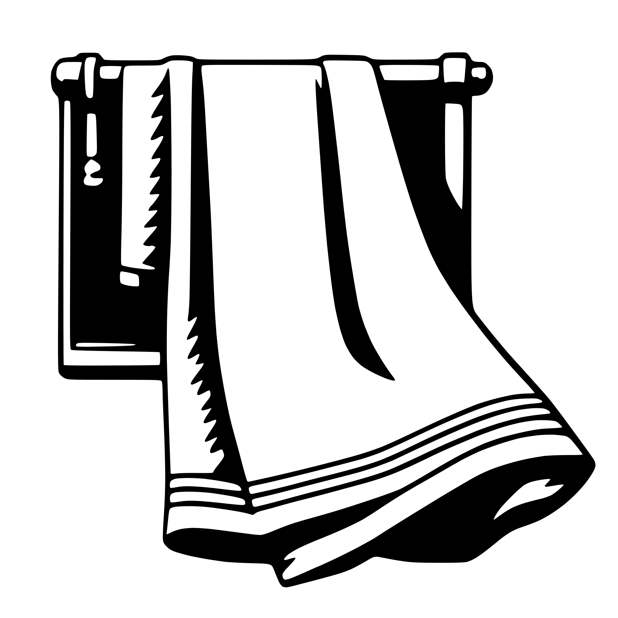 AI-generated SVG of 'towel'