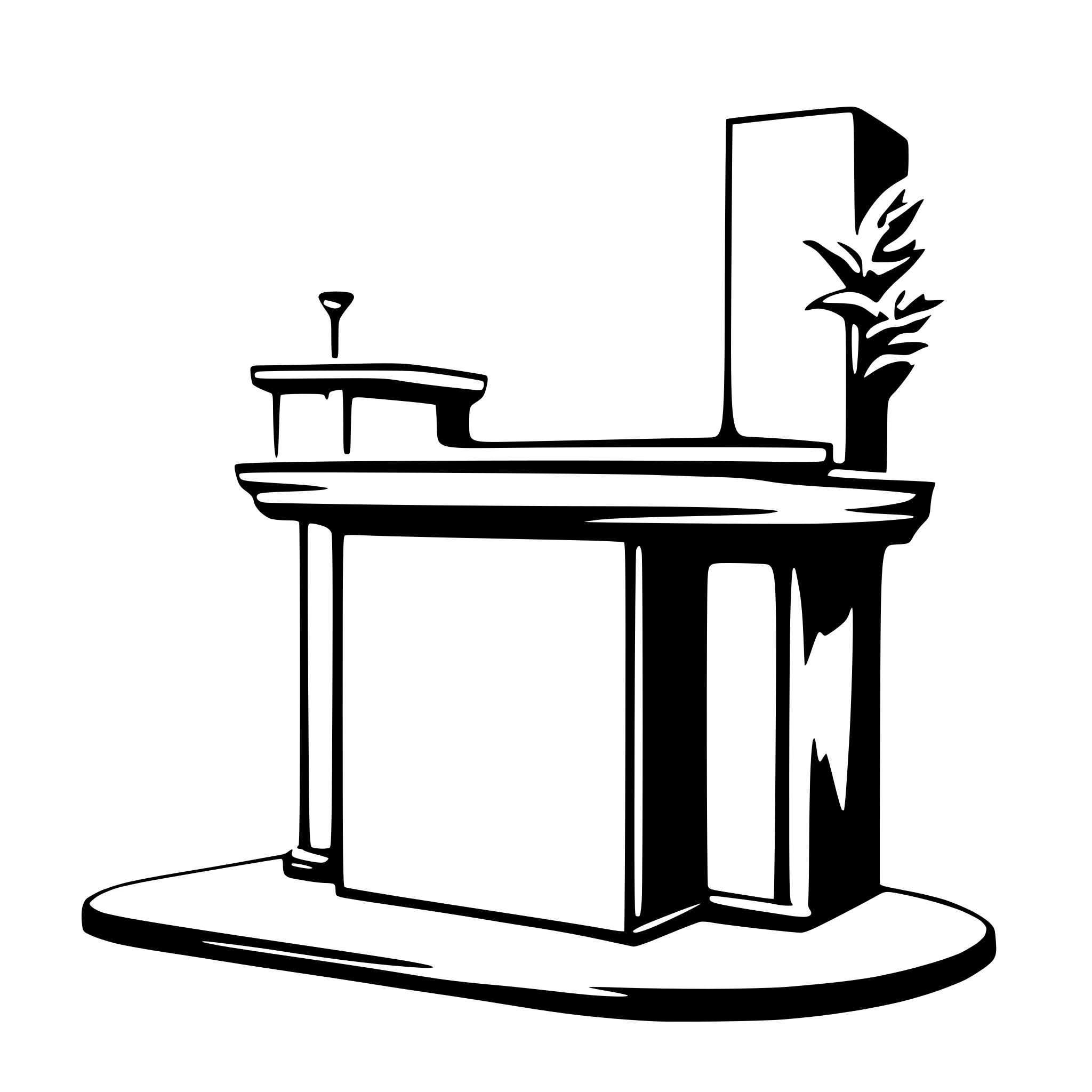 AI-generated SVG of 'outline of 3d podium'