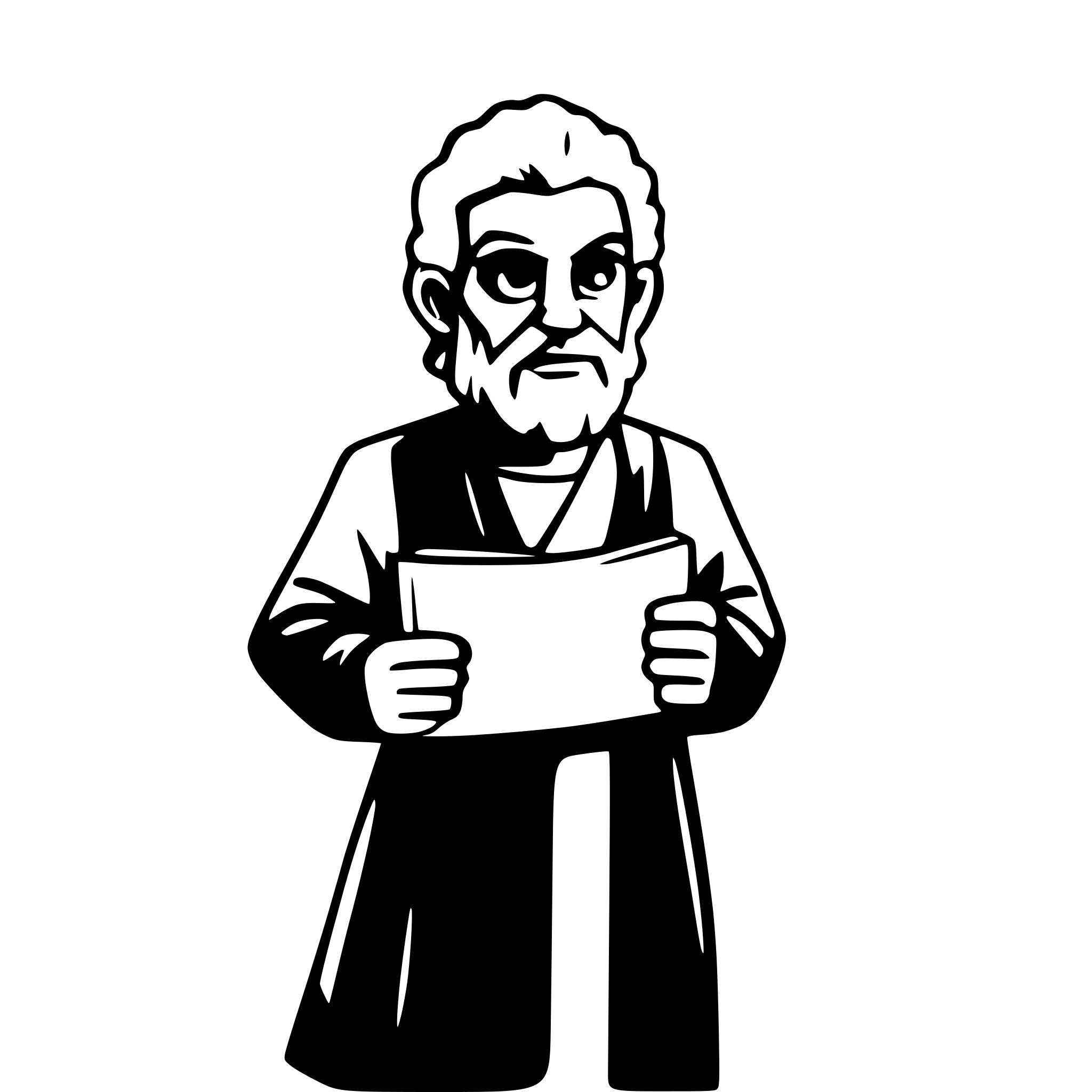AI-generated SVG of a Socrates