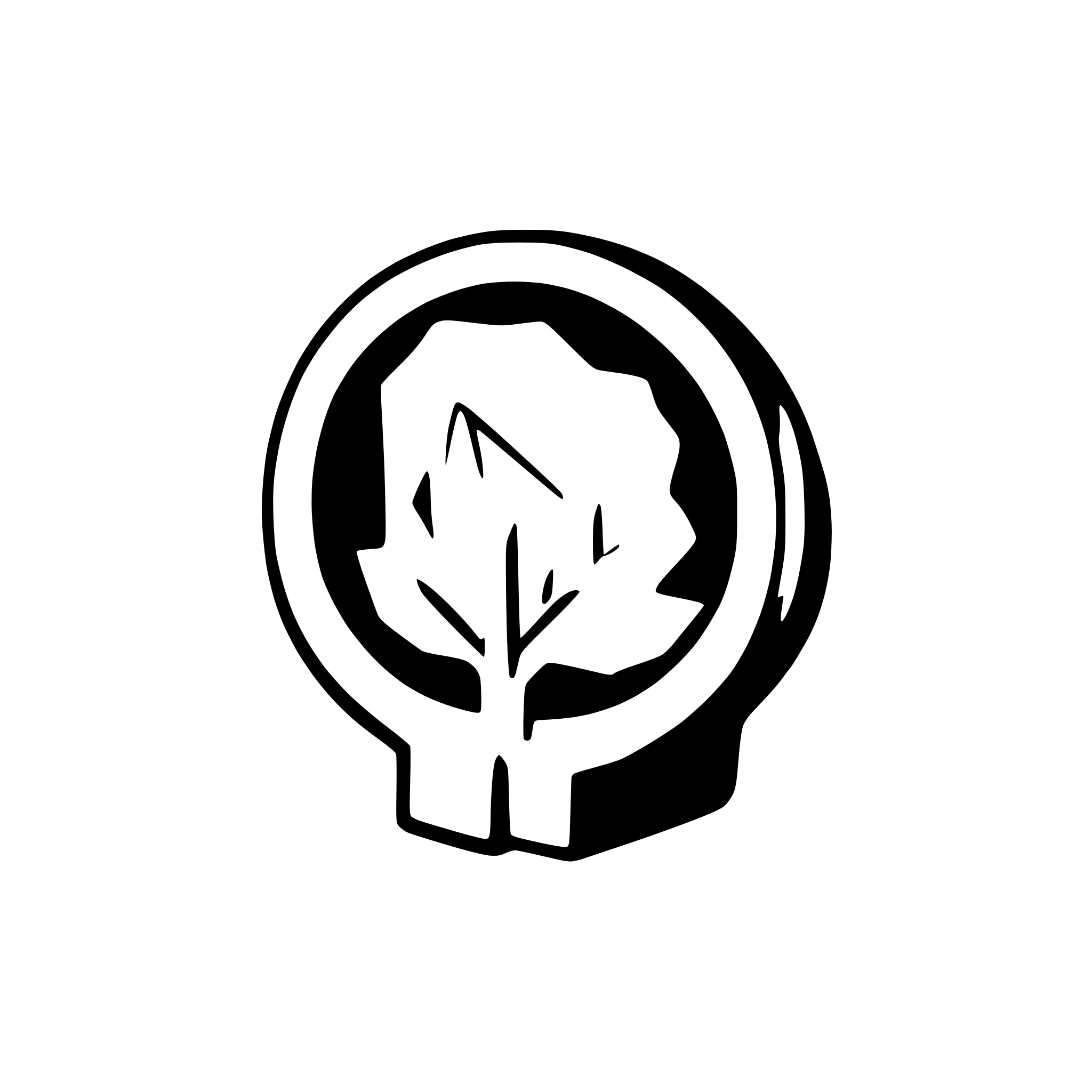 AI-generated SVG of a light, sound and video company