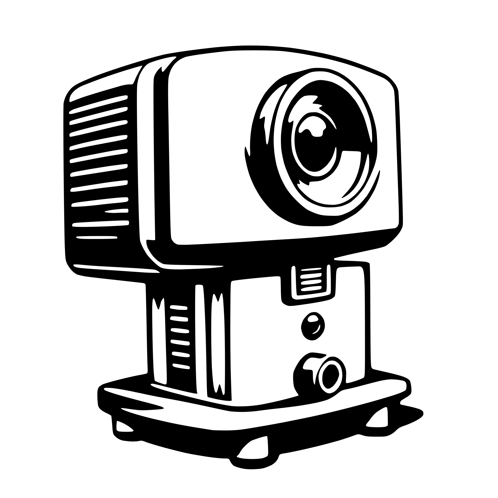 AI-generated SVG of 'projector'