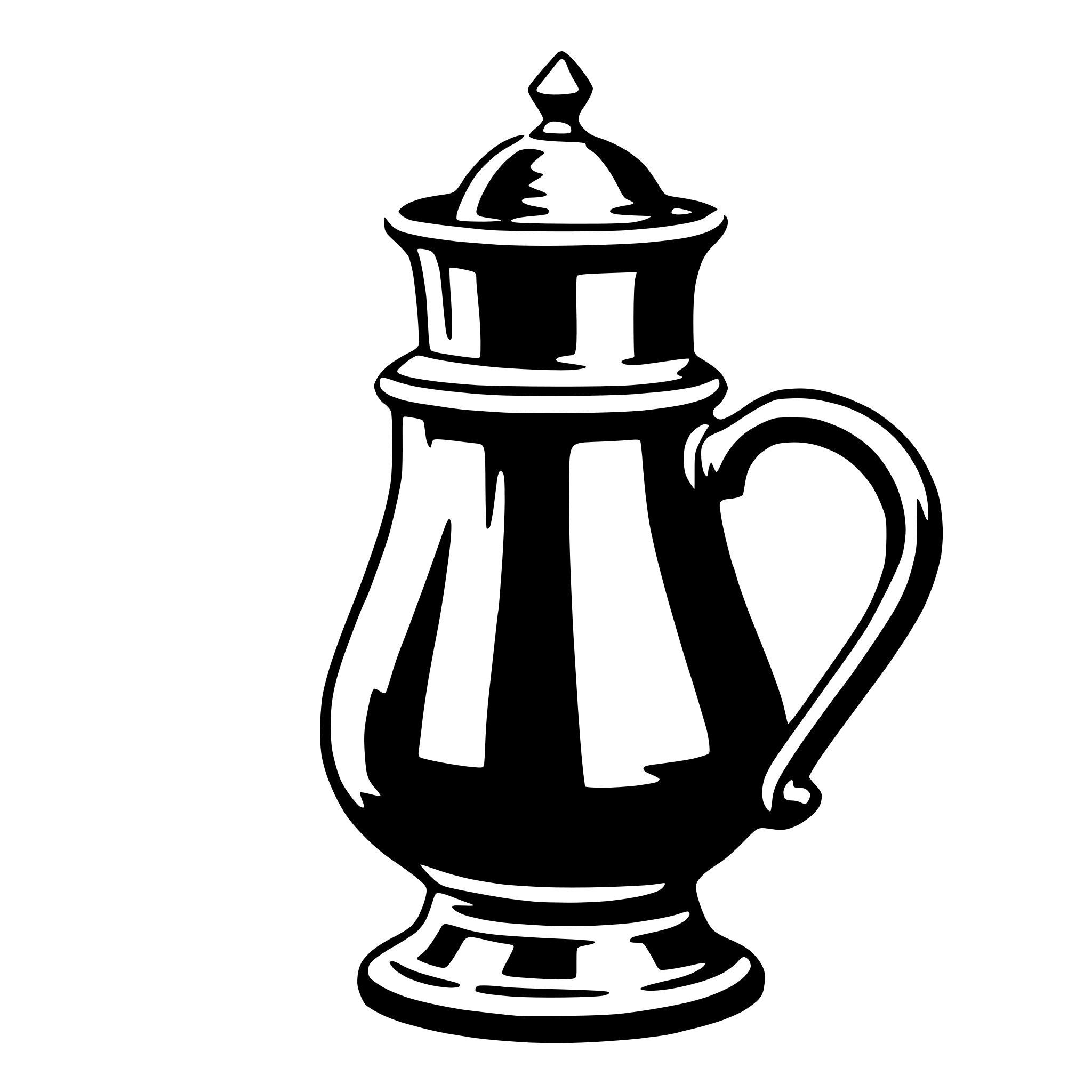 AI-generated SVG of a ewer