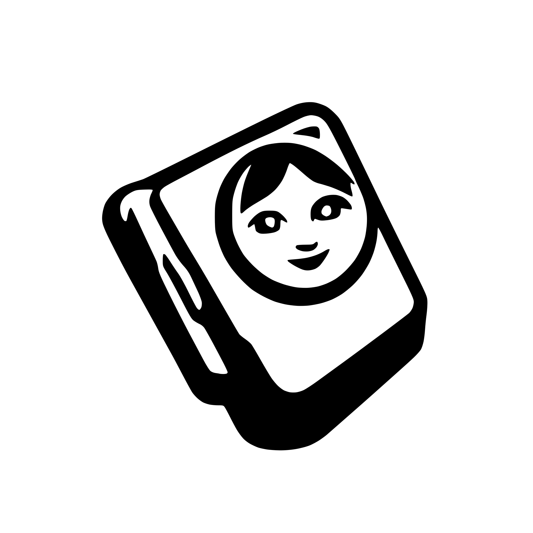 AI-generated SVG of a icon contact details